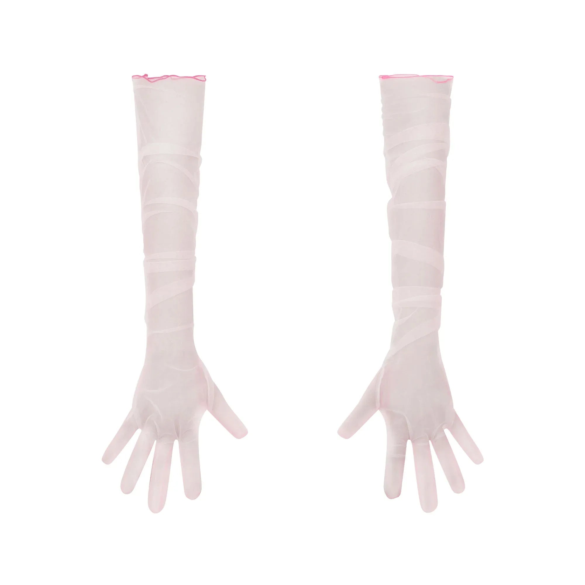 SKIMS TULLE GLOVES | CHERRY BLOSSOM CONTRAST - EL GİYİM - My Suti
