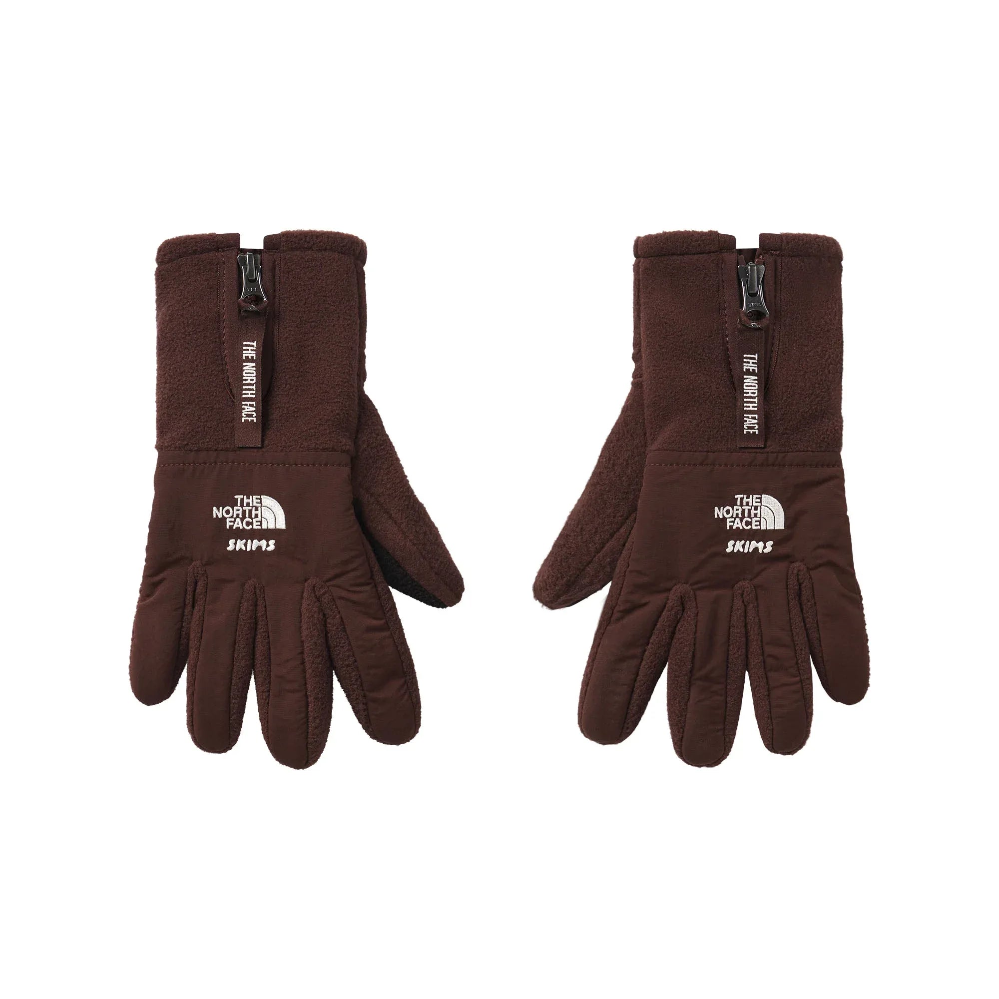 SKIMS THE NORTH FACE X RETRO DENALI FLEECE GLOVES | COCOA - EL GLOVES - My Suti