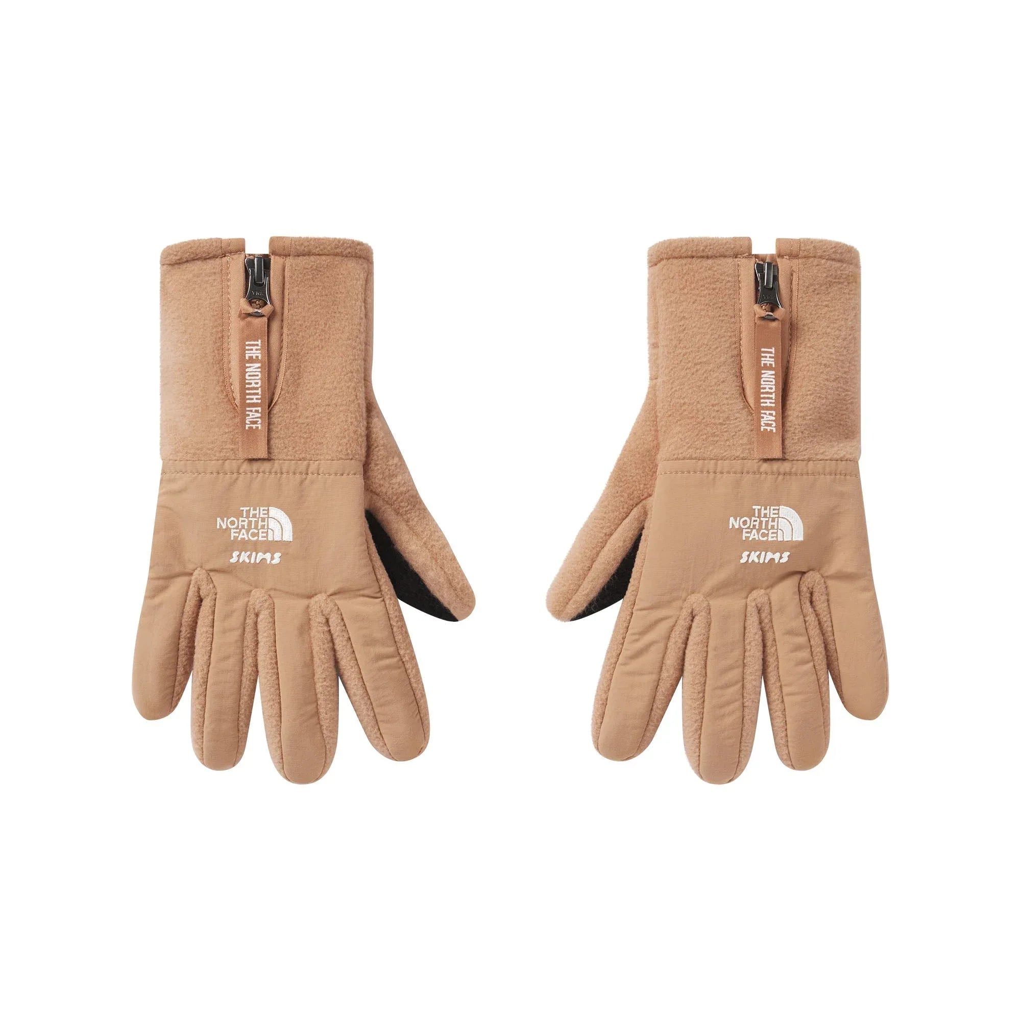 SKIMS THE NORTH FACE X RETRO DENALI FLEECE GLOVES | OCHRE - EL GLOVES - My Suti
