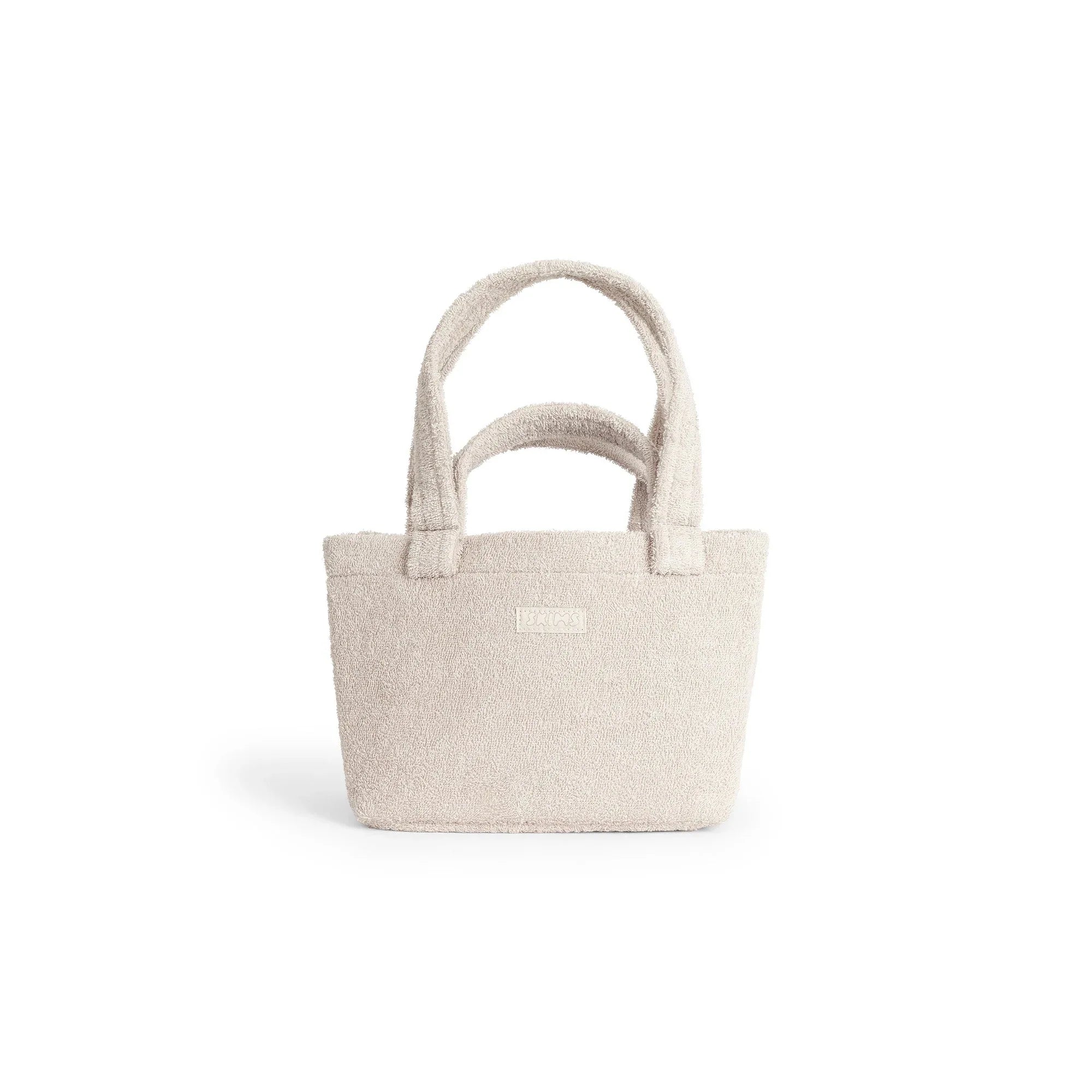 SKIMS TERRY COVER-UPS MINI TOTE | STONE - ÇANTA - My Suti