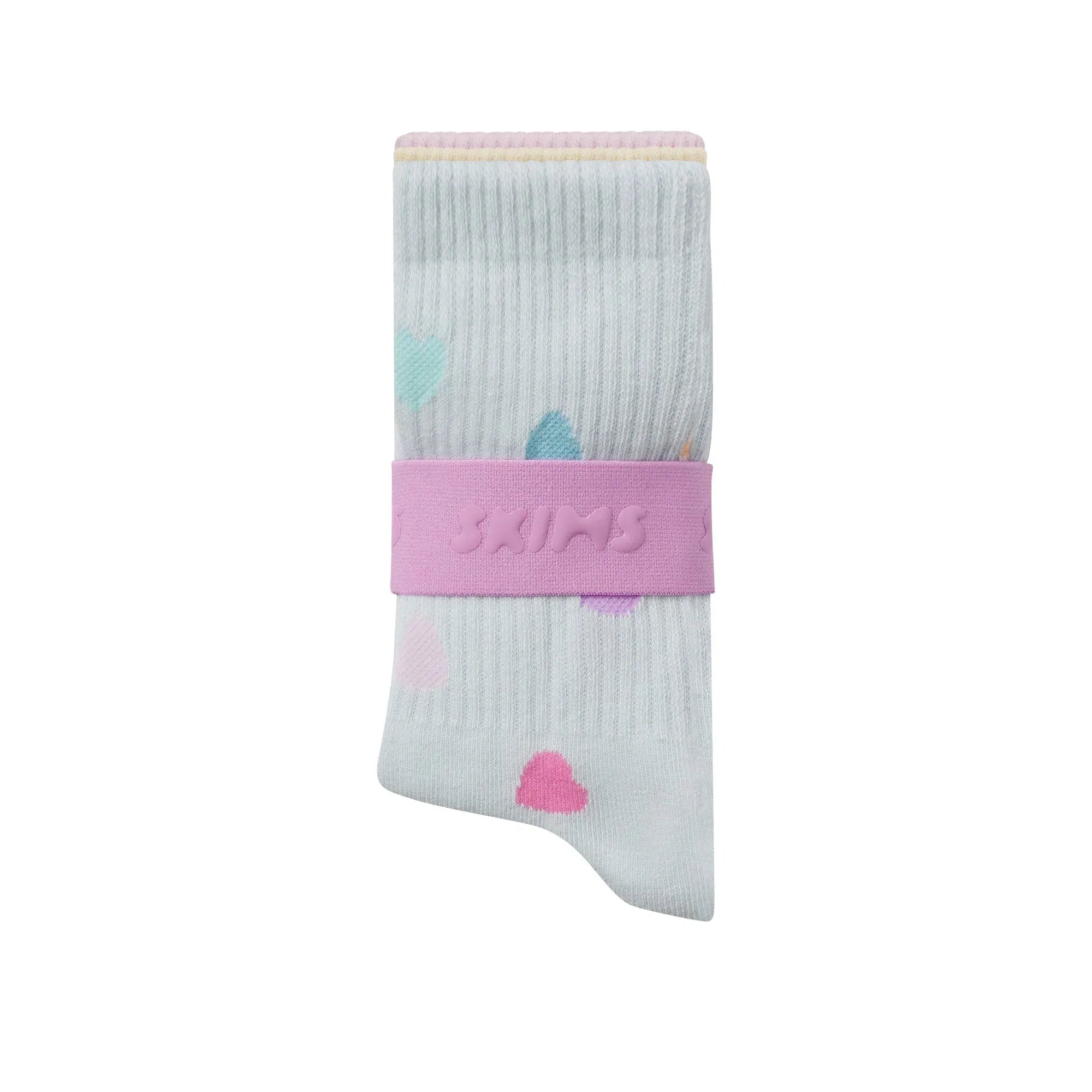 SKIMS RIBBED CREW SOCK 3-PACK | BUTTER MULTI - ÇORAP - My Suti