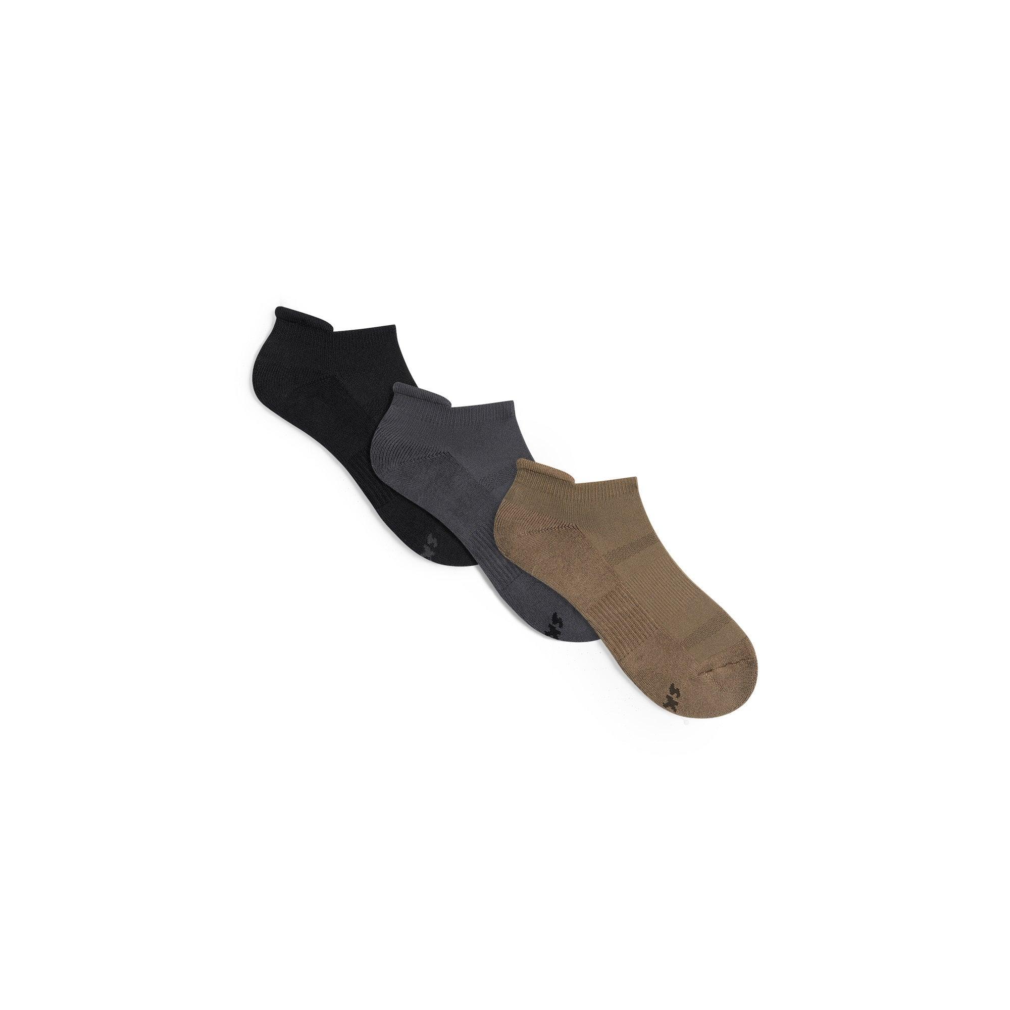 SKIMS COMFORT ANKLE SOCK 3-PACK | RAVEN MULTI - ÇORAP - My Suti