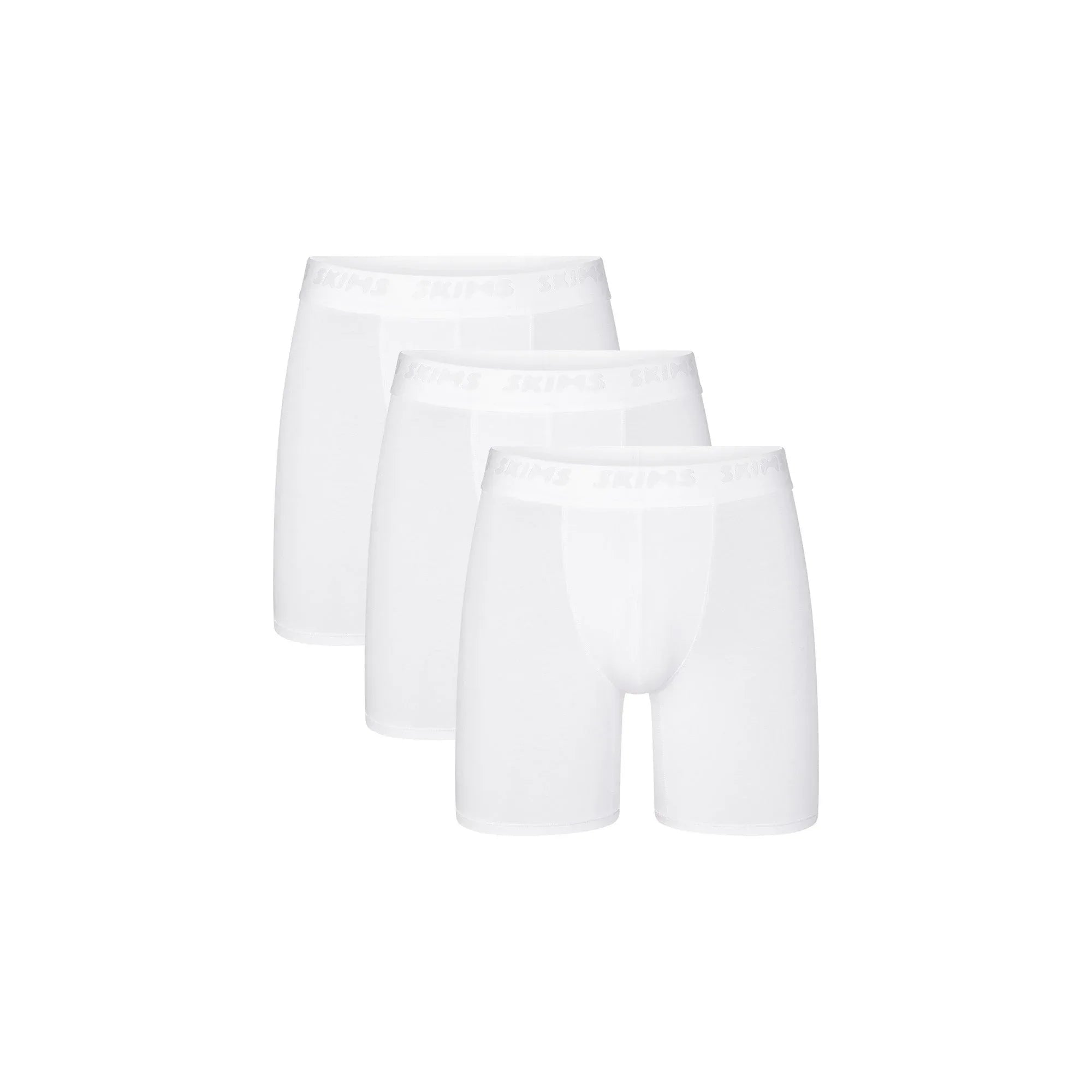 SKIMS STRETCH MENS 5" BOXER BRIEF 3-PACK | CHALK - KUTU KALDIRICI - My Suti