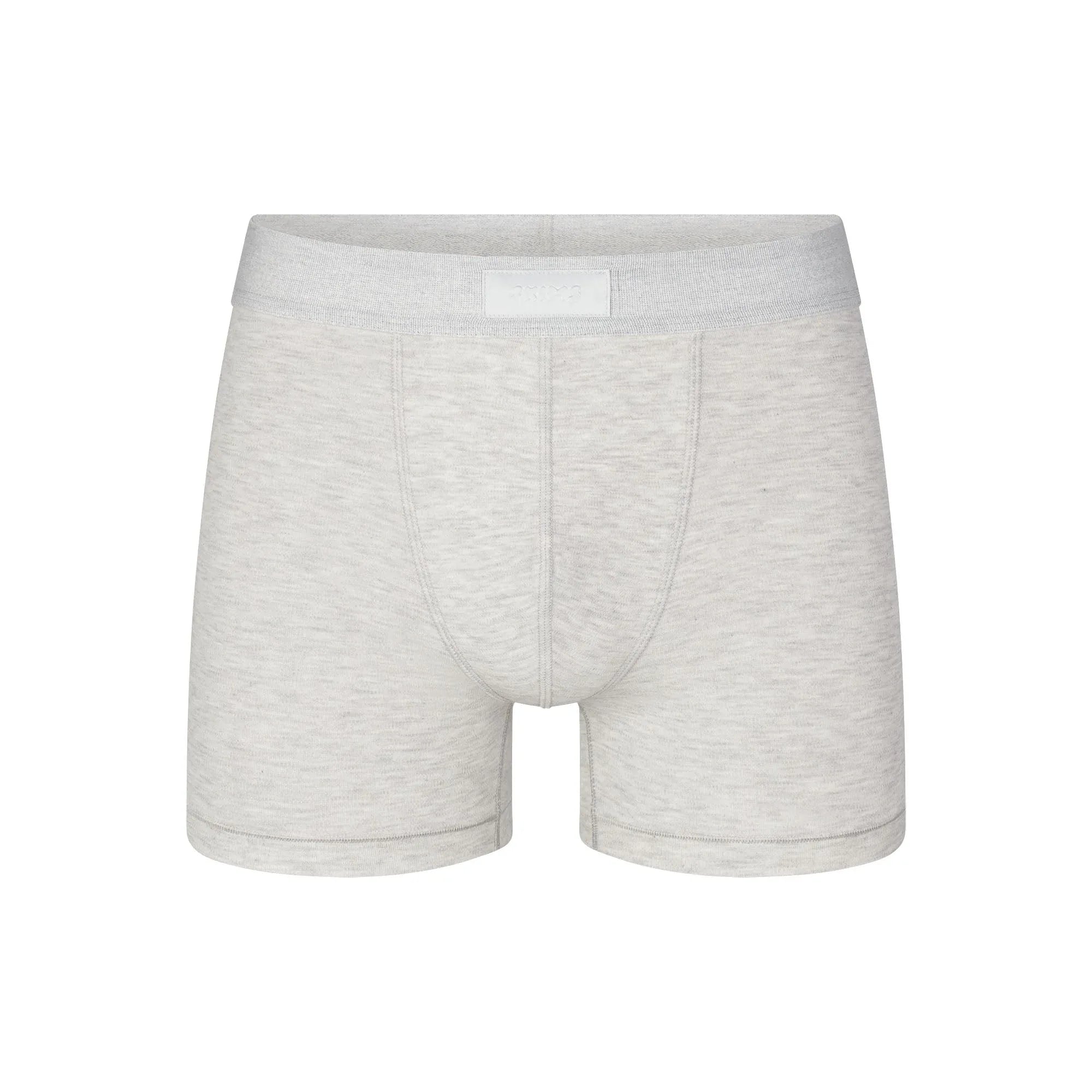 SKIMS COTTON MENS 3" BOXER BRIEF | LIGHT HEATHER GREY - KUTU BRİF - My Suti