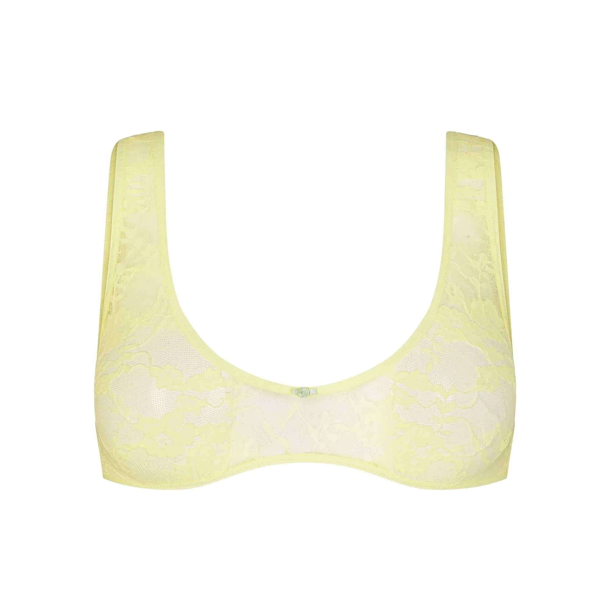 SKIMS STRETCH LACE PLUNGE BRALETTE | LEMONADE - SÜTYEN - My Suti