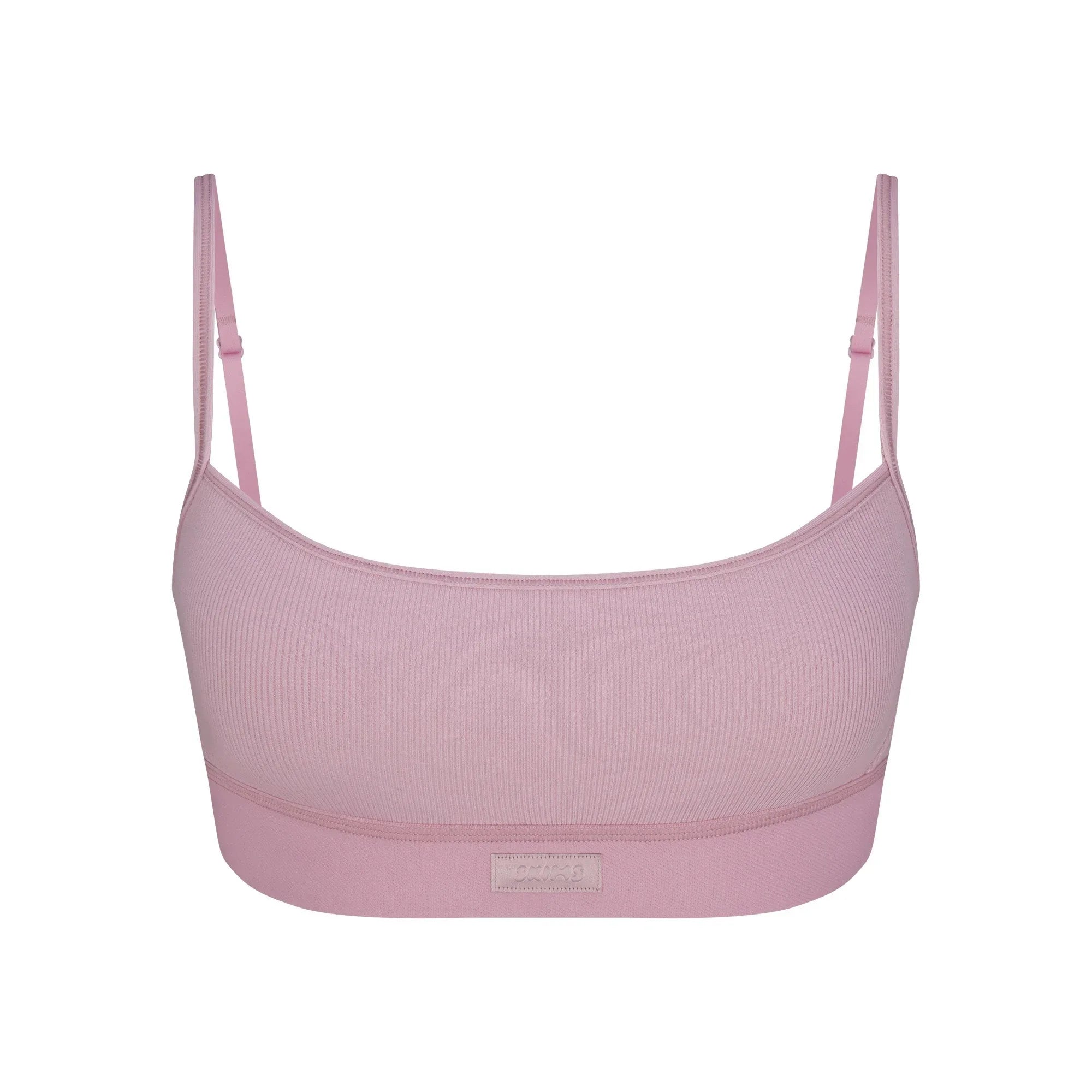 SKIMS COTTON RIB SCOOP BRALETTE | DUSK - SÜTYEN - My Suti