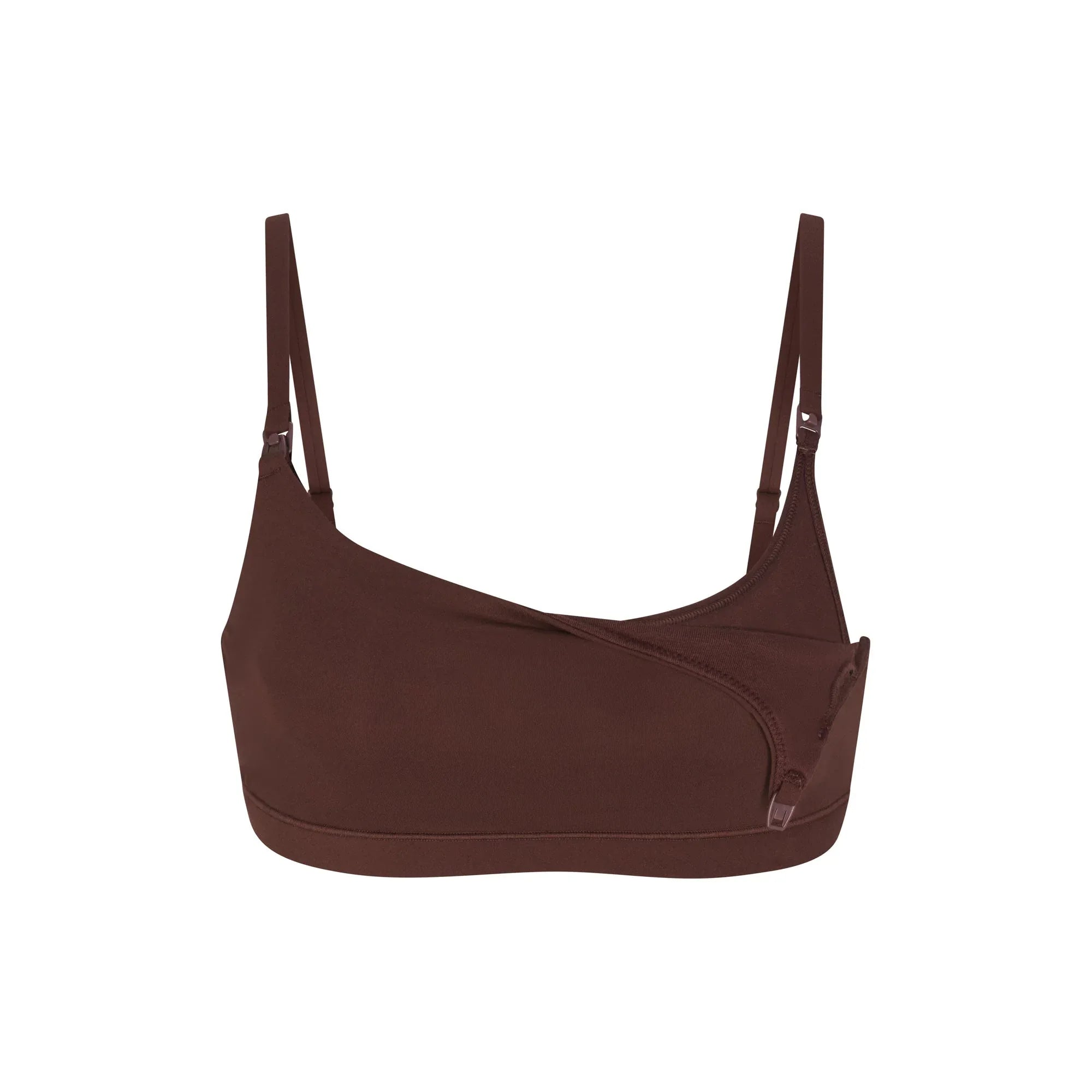 SKIMS FITS EVERYBODY MATERNITY PUMPING SCOOP BRALETTE | COCOA - SÜTYEN - My Suti