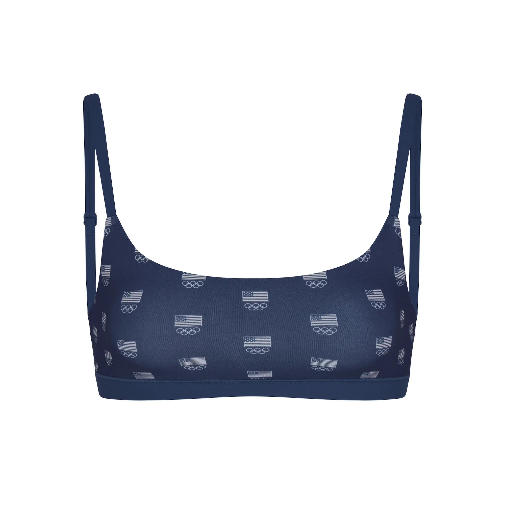 SKIMS FOR TEAM USA FITS EVERYBODY OLYMPIC SCOOP BRALETTE | NAVY - SÜTYEN - My Suti