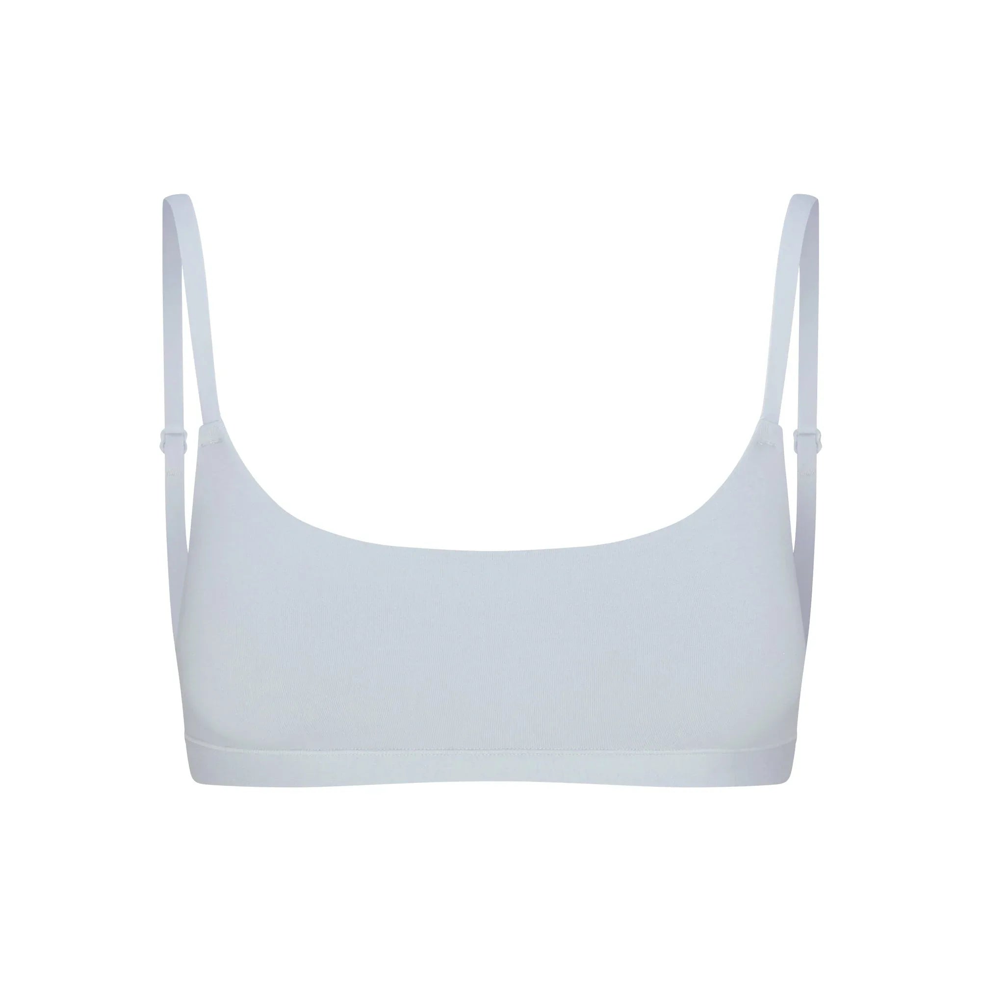 SKIMS COTTON JERSEY SCOOP BRALETTE | ZEN BLUE - SÜTYEN - My Suti