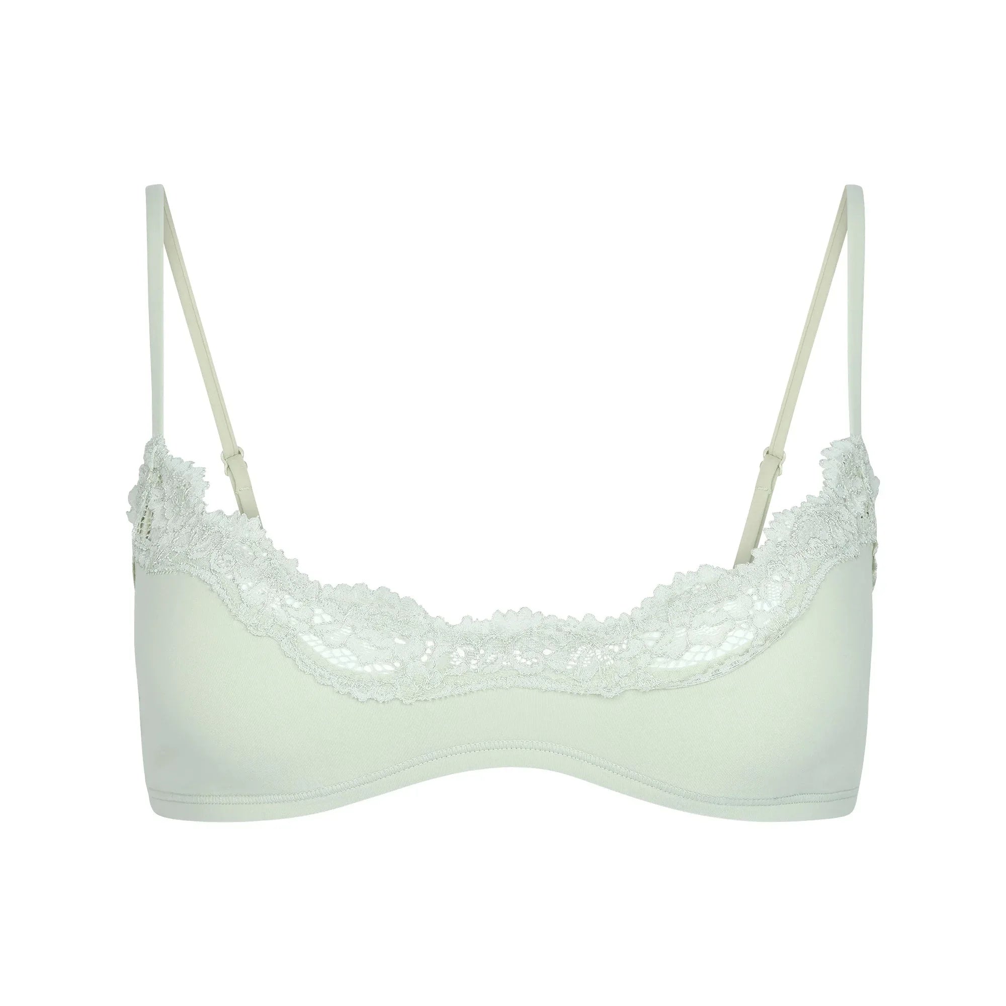 SKIMS FITS EVERYBODY LACE SCOOP BRALETTE | SPEARMINT - SÜTYEN - My Suti