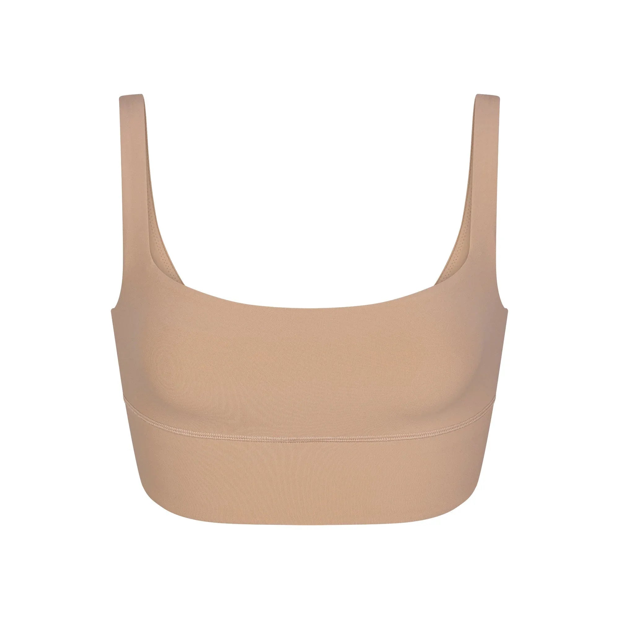 SKIMS FITS EVERYBODY SQUARE NECK LONGLINE BRALETTE | CLAY - SÜTYEN - My Suti