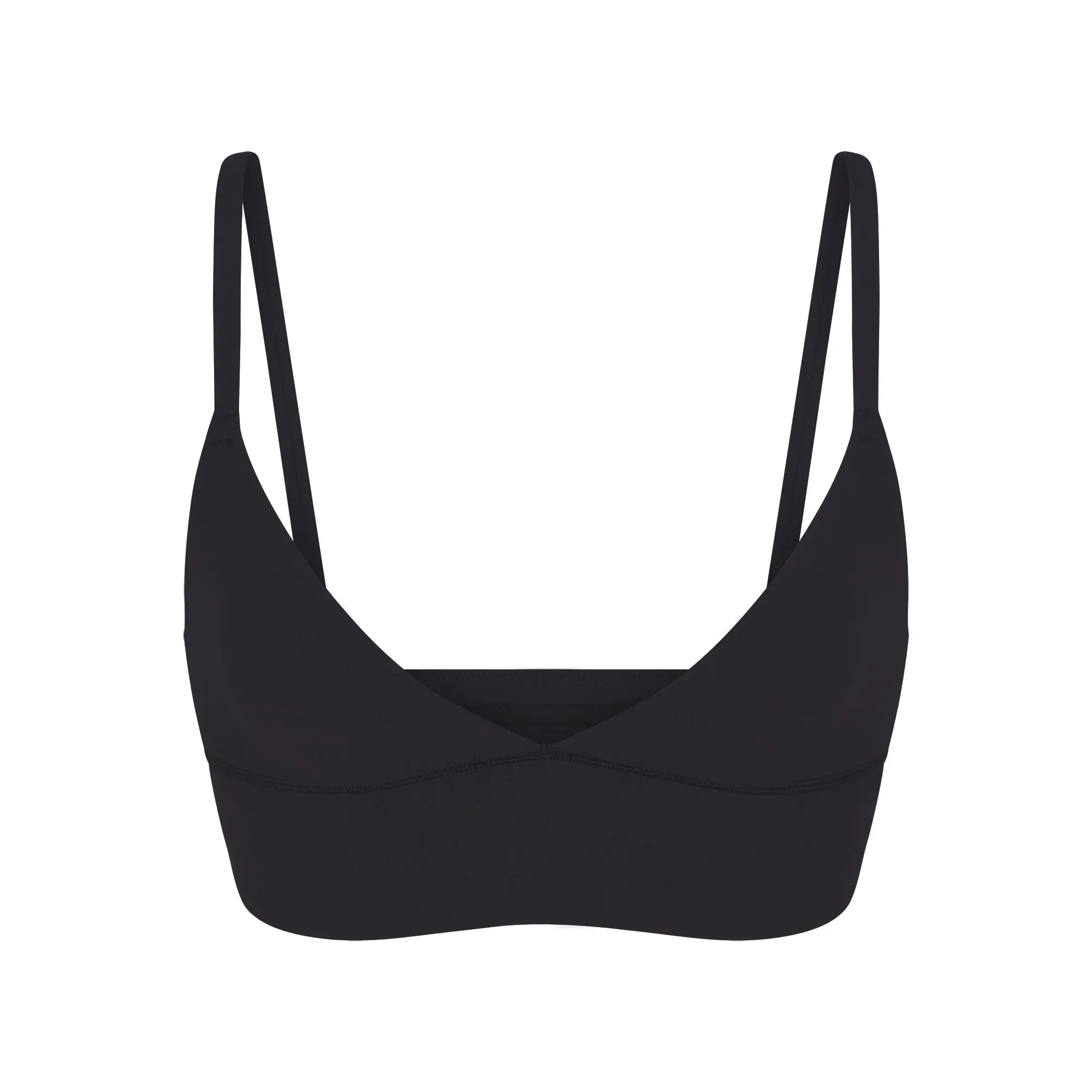 SKIMS FITS EVERYBODY TRIANGLE LONGLINE BRALETTE | ONYX - SÜTYEN - My Suti