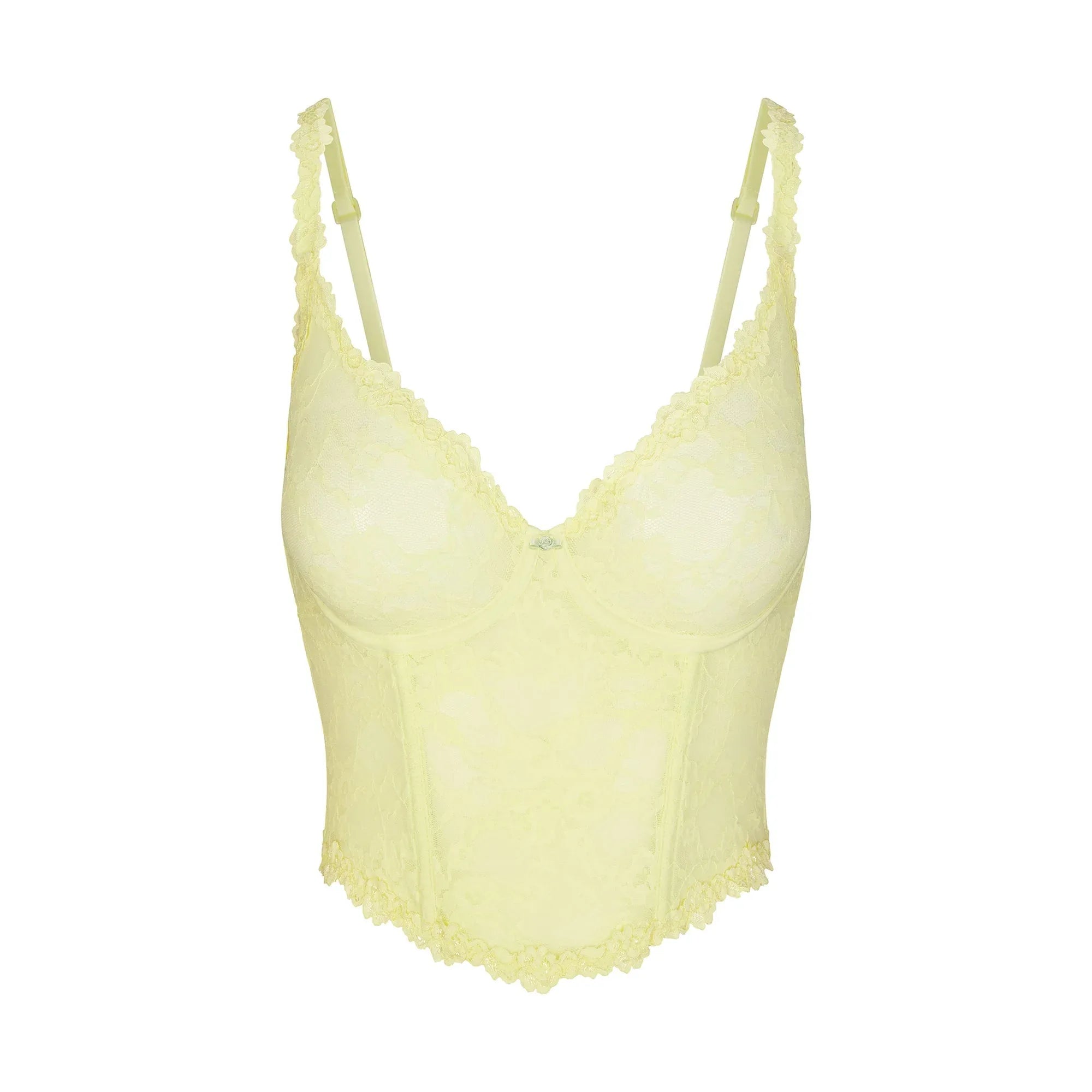 SKIMS STRETCH LACE CORSET | LEMONADE - KORSE - My Suti