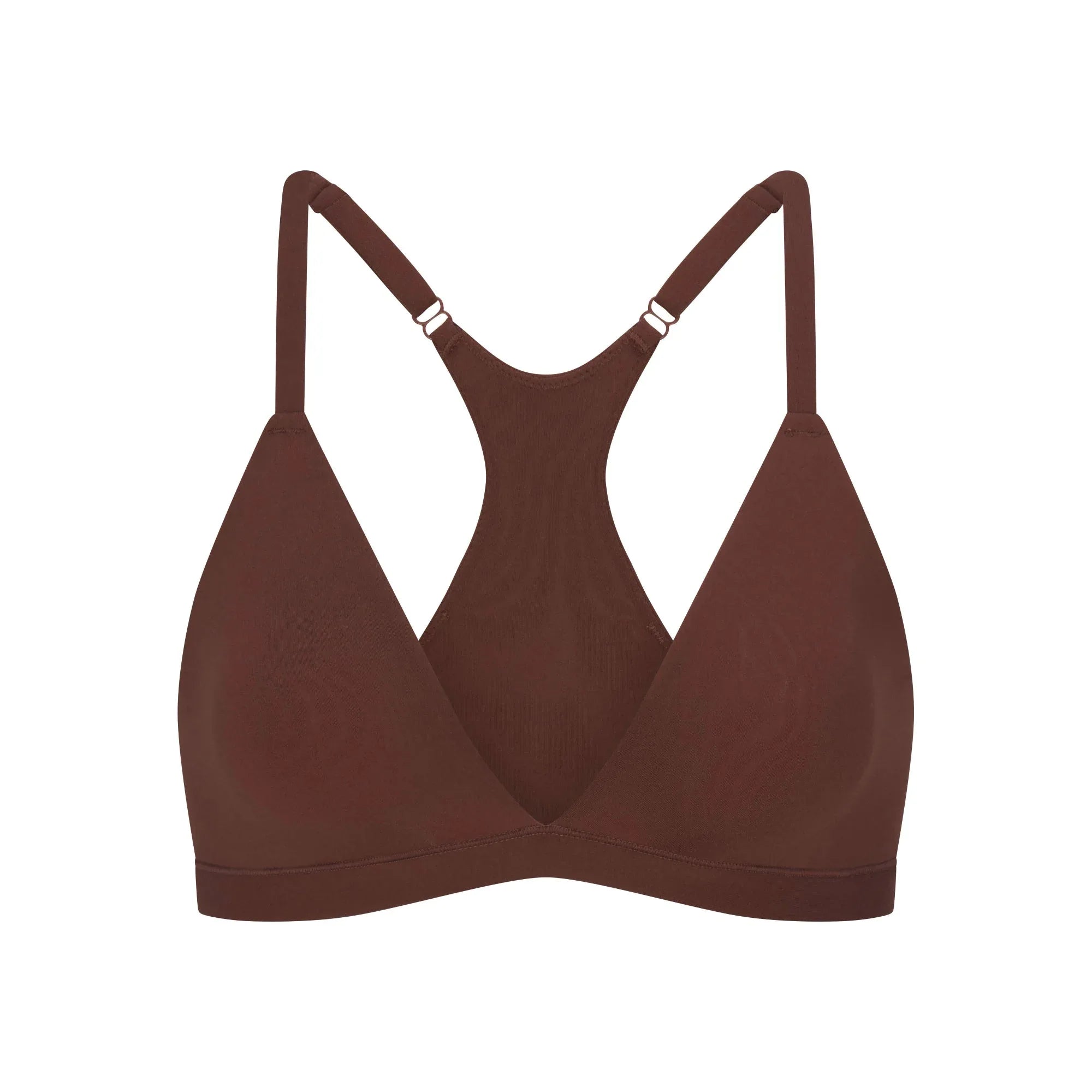 SKIMS FITS EVERYBODY RACERBACK TRIANGLE BRALETTE | COCOA - SÜTYEN - My Suti
