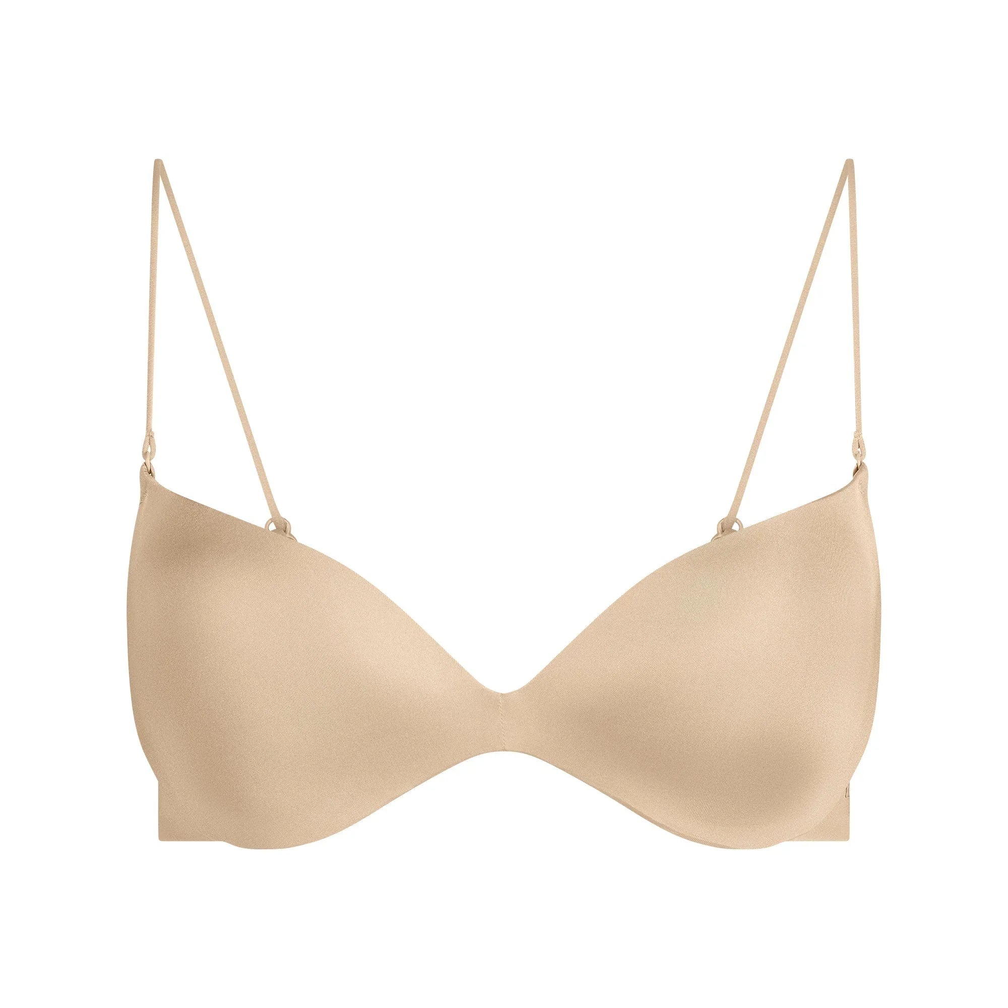 SKIMS WIRELESS FORM MICRO STRAP PLUNGE BRA | SAND - SÜTYEN - My Suti