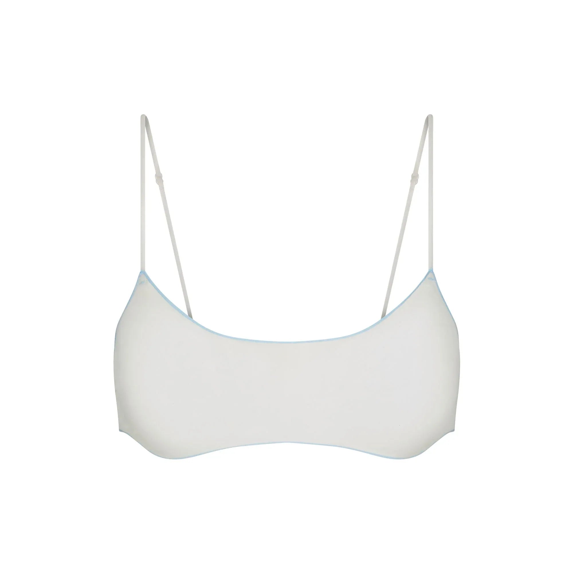 SKIMS TULLE SCOOP BRALETTE | PLATINUM CONTRAST - SÜTYEN - My Suti