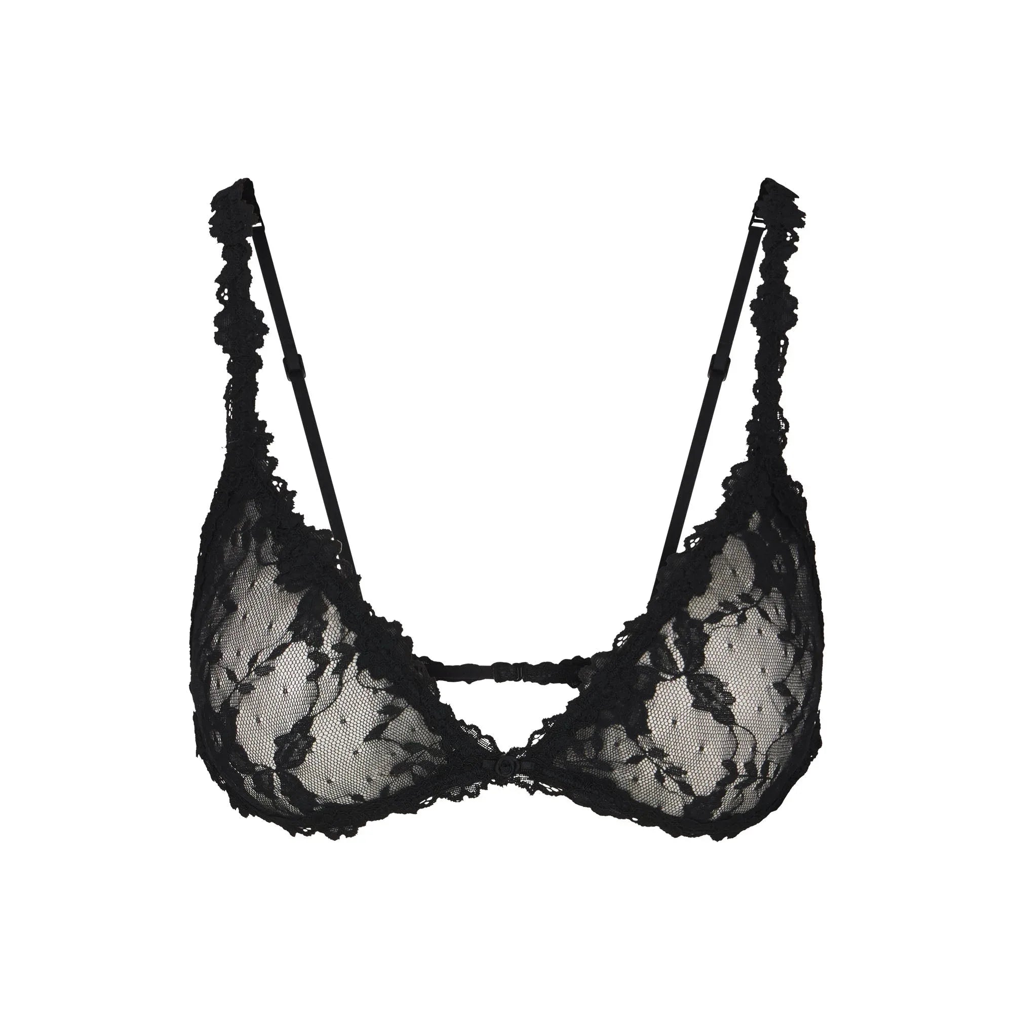 SKIMS STRETCH LACE TRIANGLE BRALETTE | SOOT - SÜTYEN - My Suti
