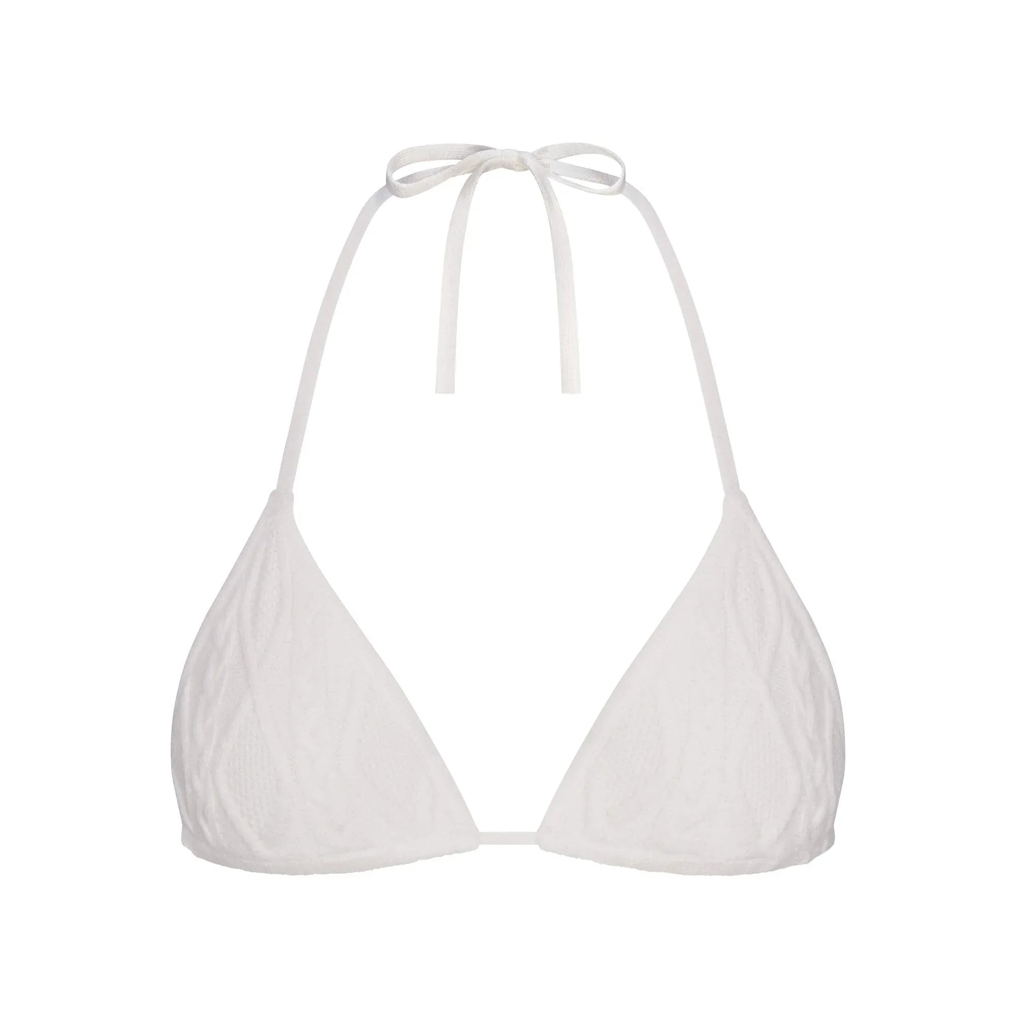 SKIMS SWEATER KNIT TRIANGLE BRALETTE | MARBLE - SÜTYEN - My Suti