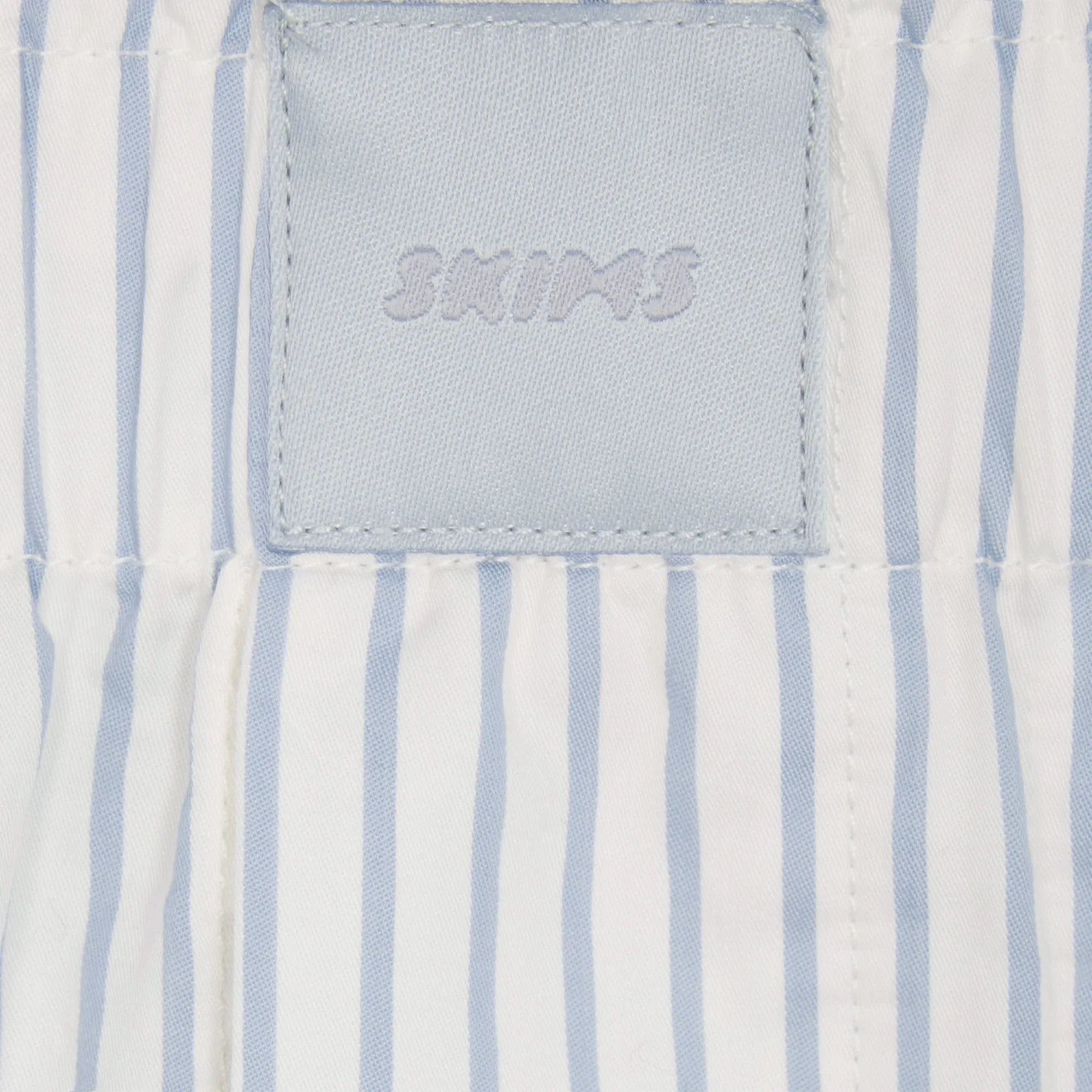 SKIMS COTTON POPLIN BOXER | ZEN BLUE STRIPE - KUTU - My Suti