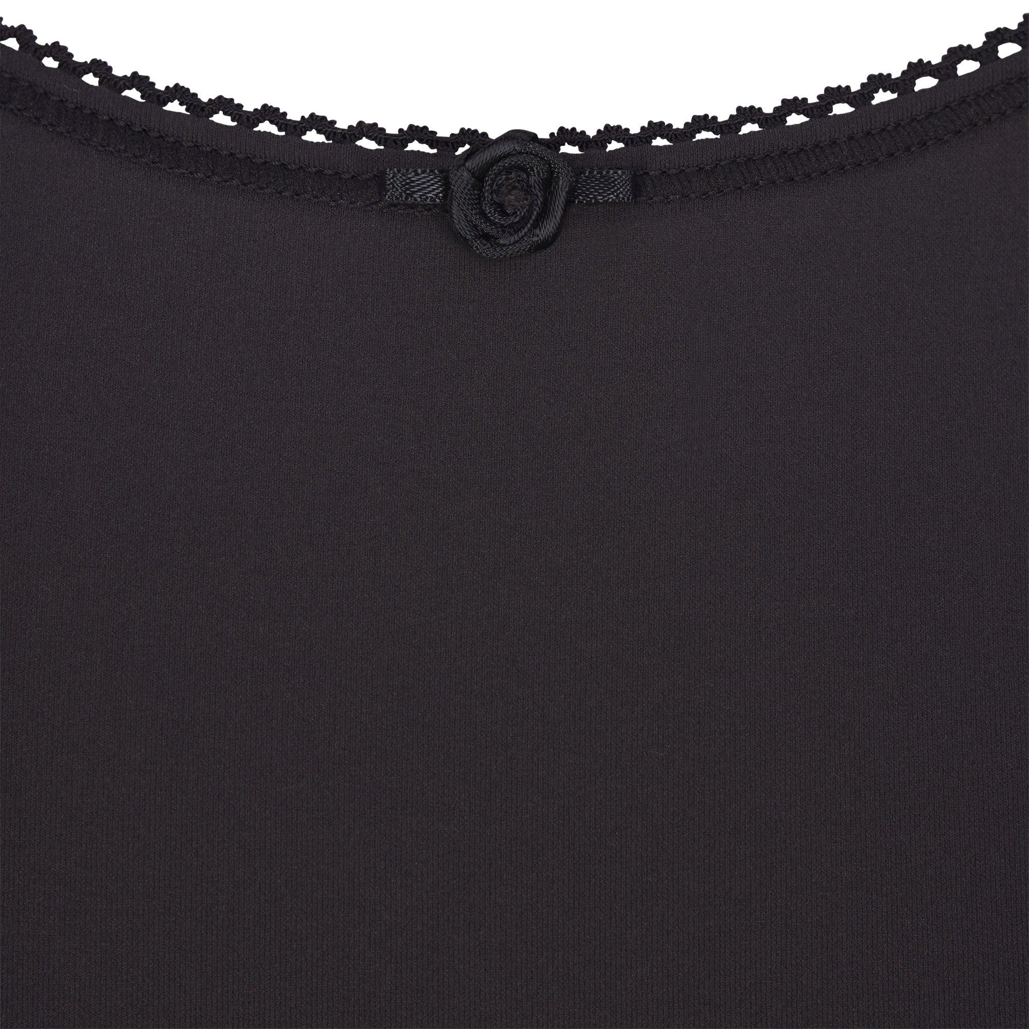 SKIMS FITS EVERYBODY PICOT SKIMPY SCOOP BRALETTE | ONYX - SÜTYEN - My Suti