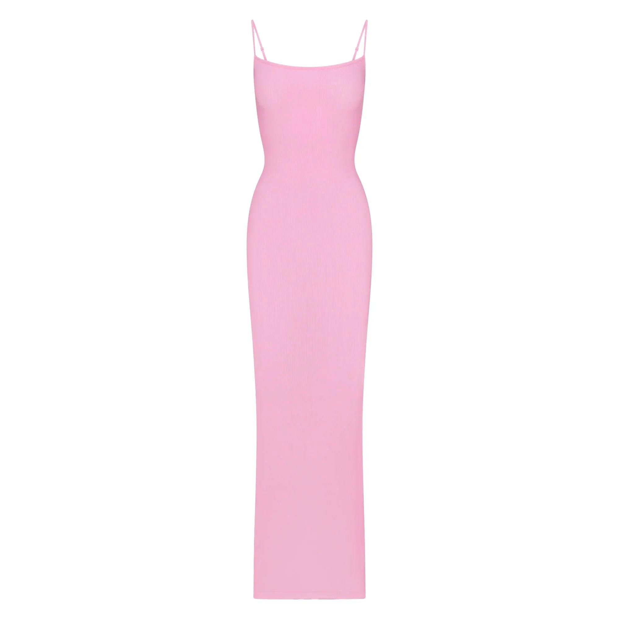SKIMS SOFT LOUNGE LONG SLIP DRESS | BUBBLE GUM - ELBİSE - My Suti