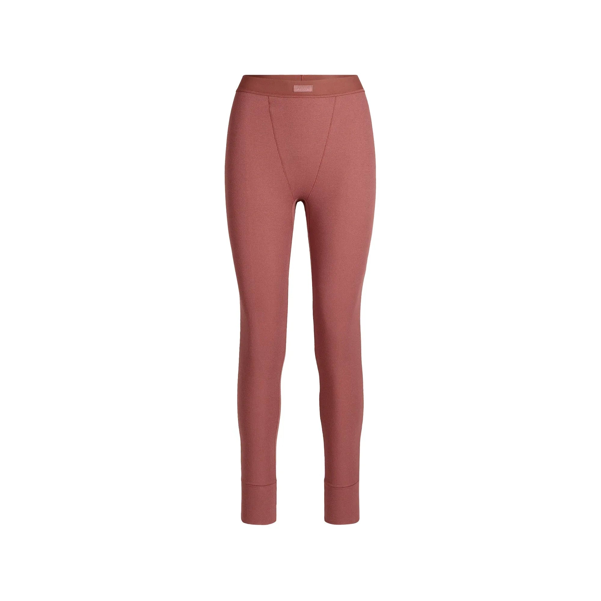 SKIMS COTTON RIB LEGGING | REDWOOD - TAYT - My Suti