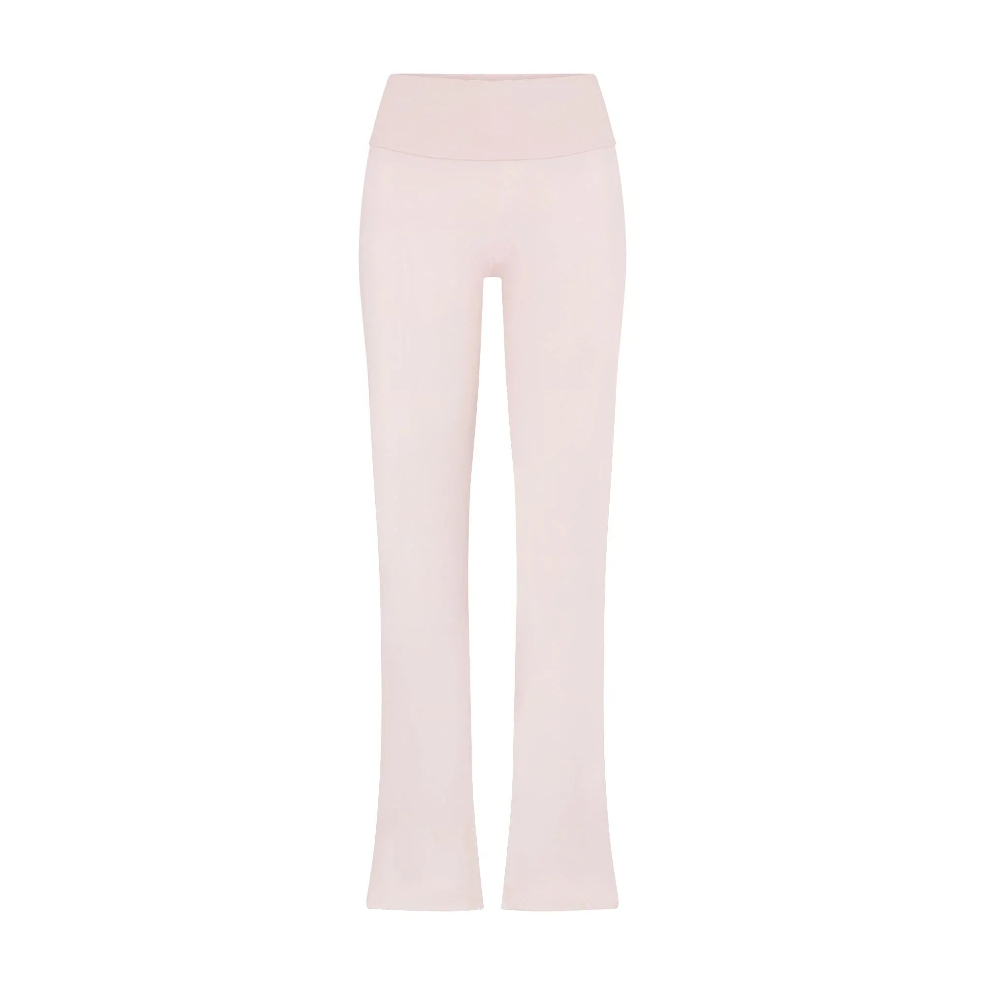 SKIMS COTTON JERSEY FOLDOVER PANT | BARELY PINK - TAYT - My Suti