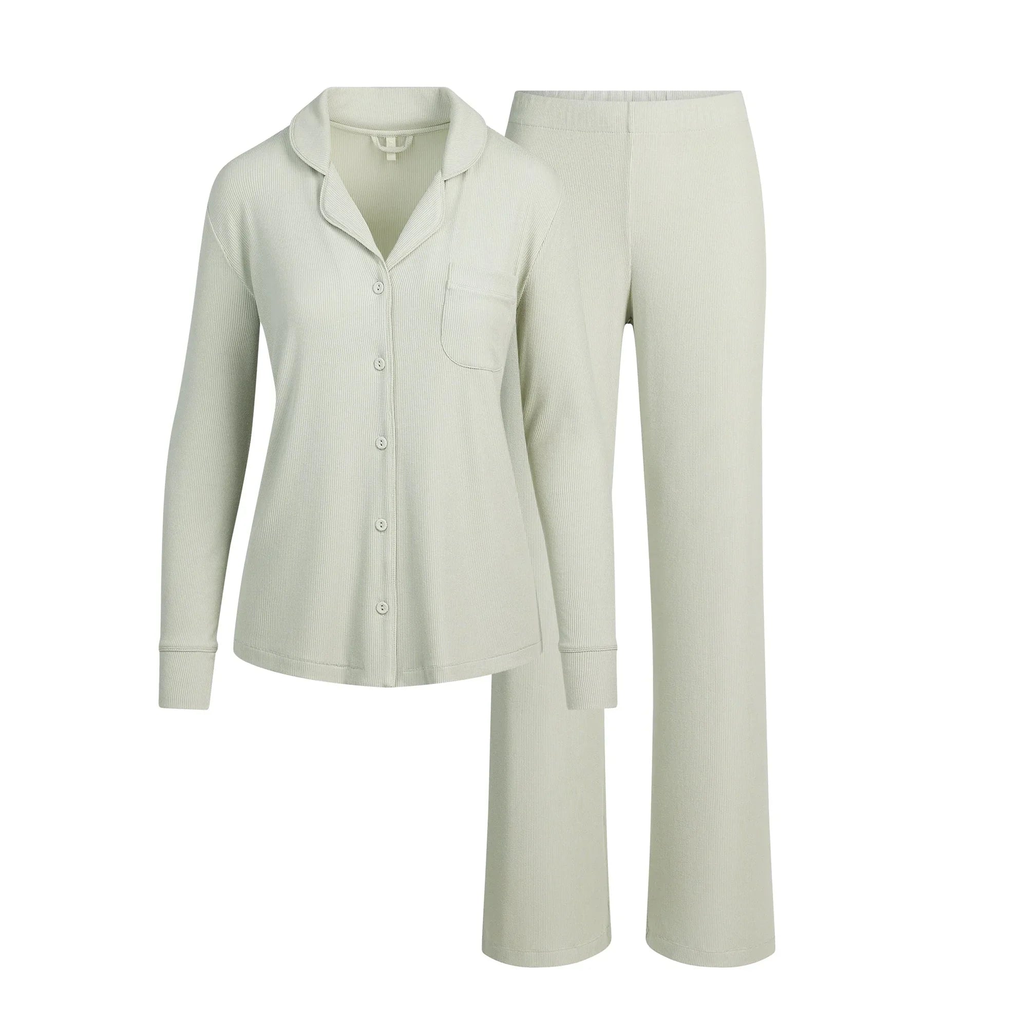 SKIMS SOFT LOUNGE SLEEP SET | TALC - PİJAMA TAKIMI - My Suti