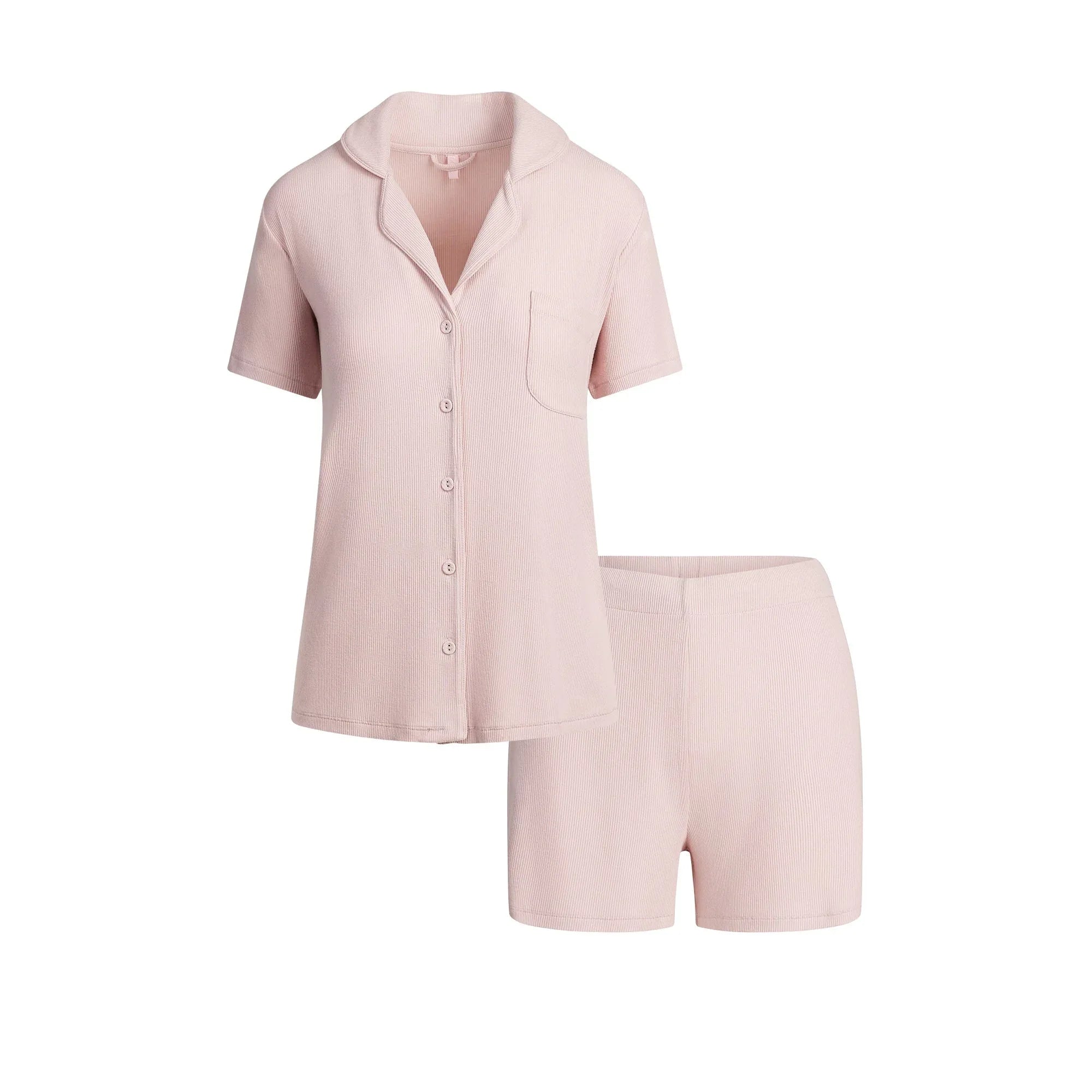 SKIMS SOFT LOUNGE SHORT SLEEP SET | MORGANITE - PİJAMA TAKIMI - My Suti