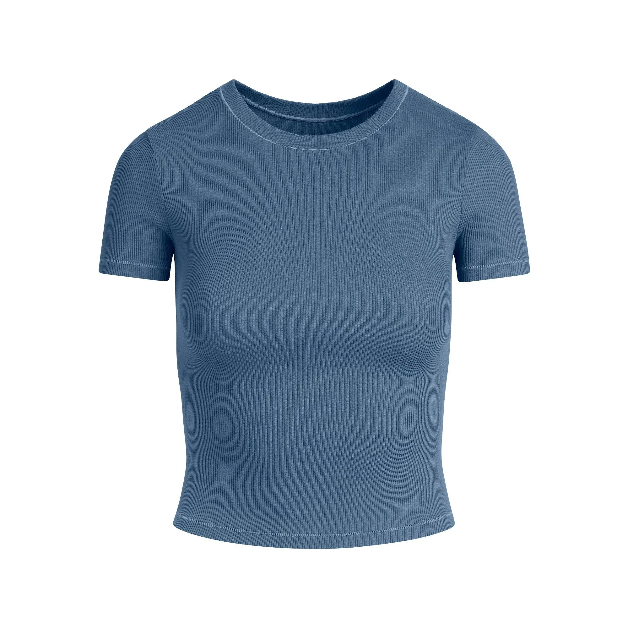 SKIMS COTTON RIB T-SHIRT | HARBOR - TİŞÖRT - My Suti