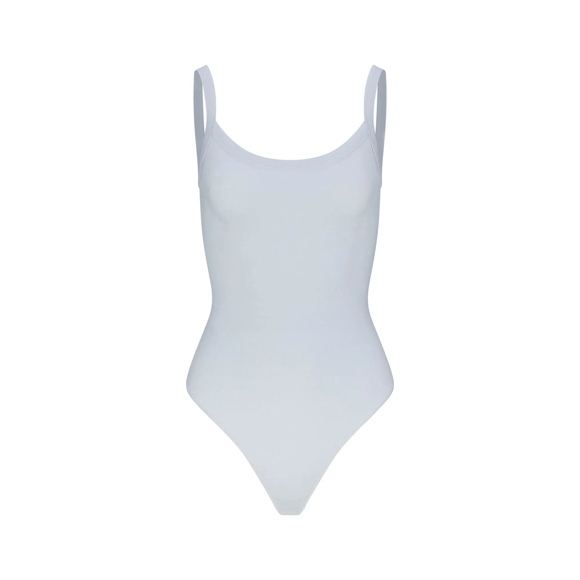SKIMS COTTON JERSEY SCOOP NECK BODYSUIT | ZEN BLUE - BODYSUIT - My Suti
