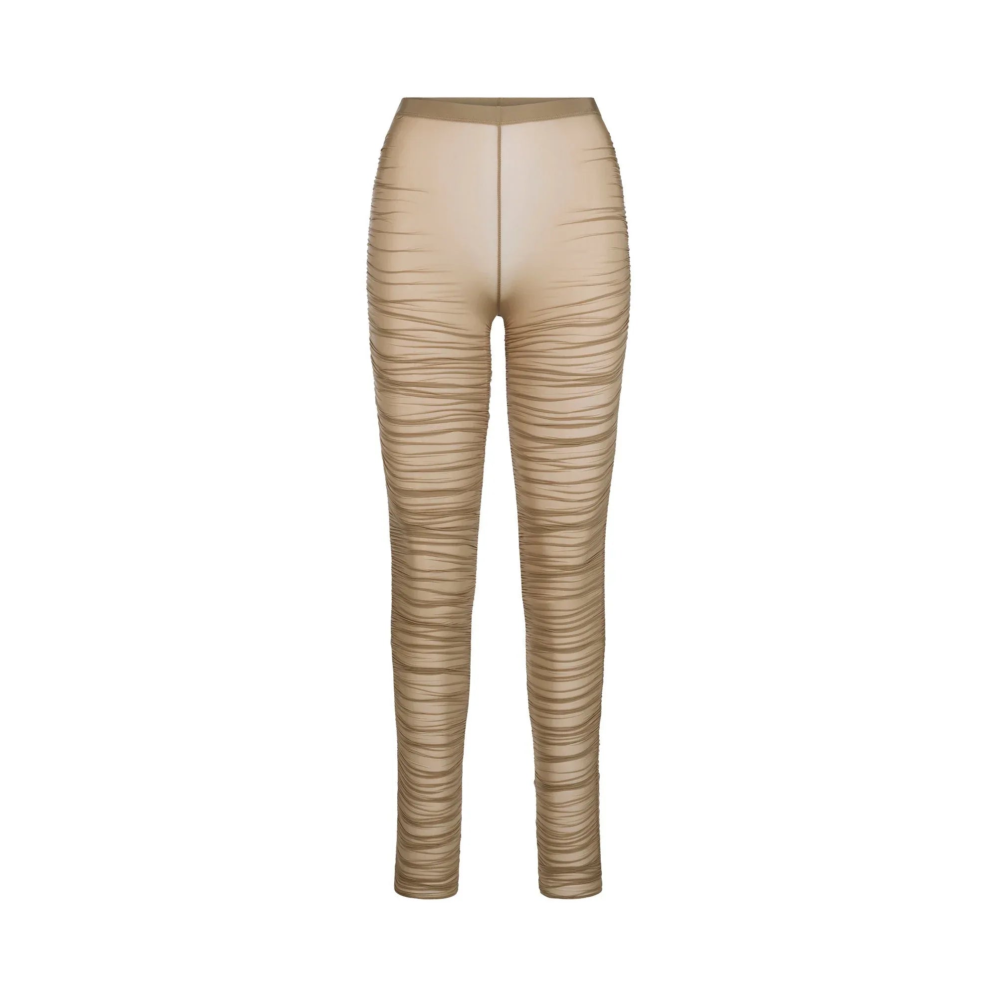 SKIMS MILKY SHEER HIGH-WAISTED LEGGING | TRUFFLE - TAYT - My Suti