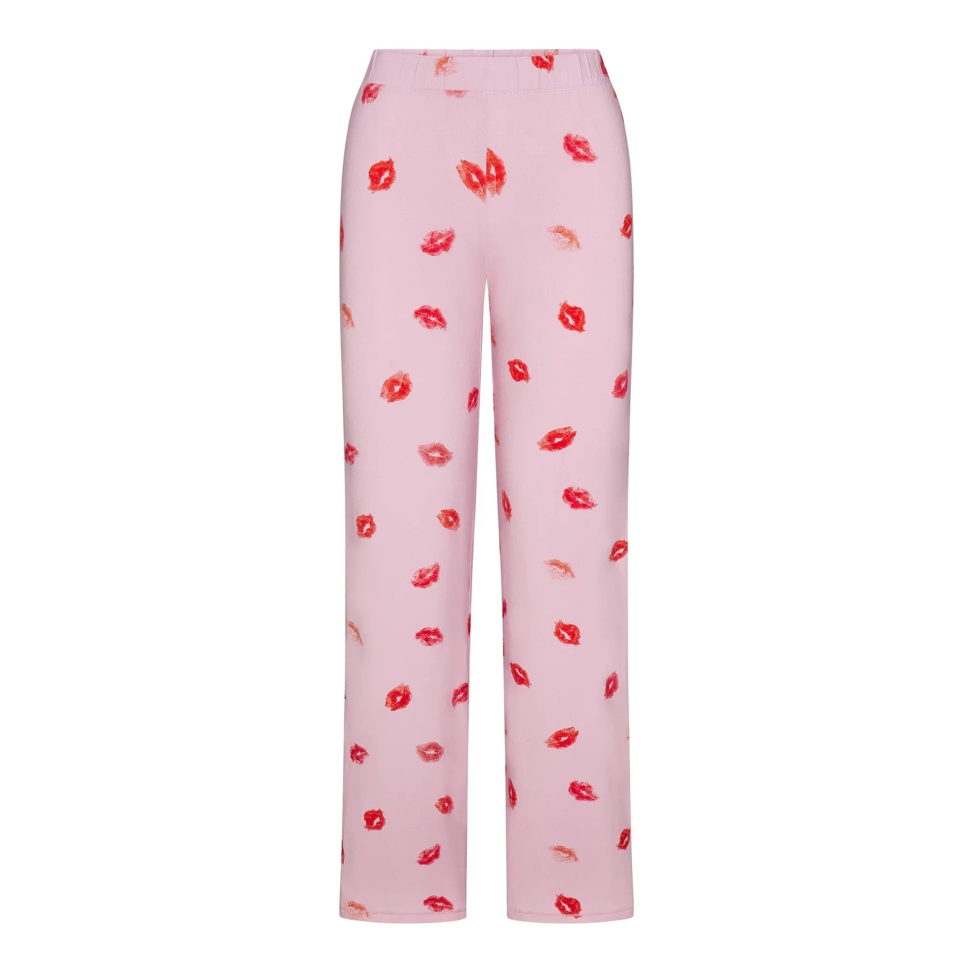 SKIMS SLEEP STRAIGHT LEG PANT | CHERRY BLOSSOM LIPSTICK - TAYT - My Suti