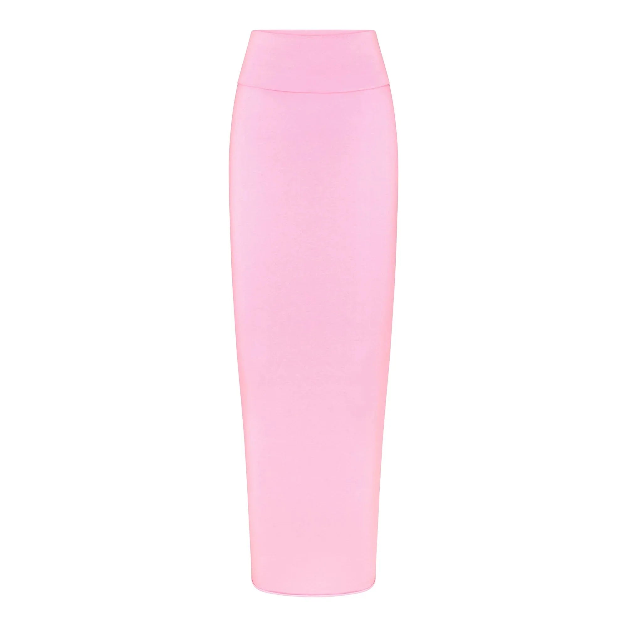 SKIMS COTTON JERSEY FOLDOVER SKIRT | COTTON CANDY - ETEK - My Suti