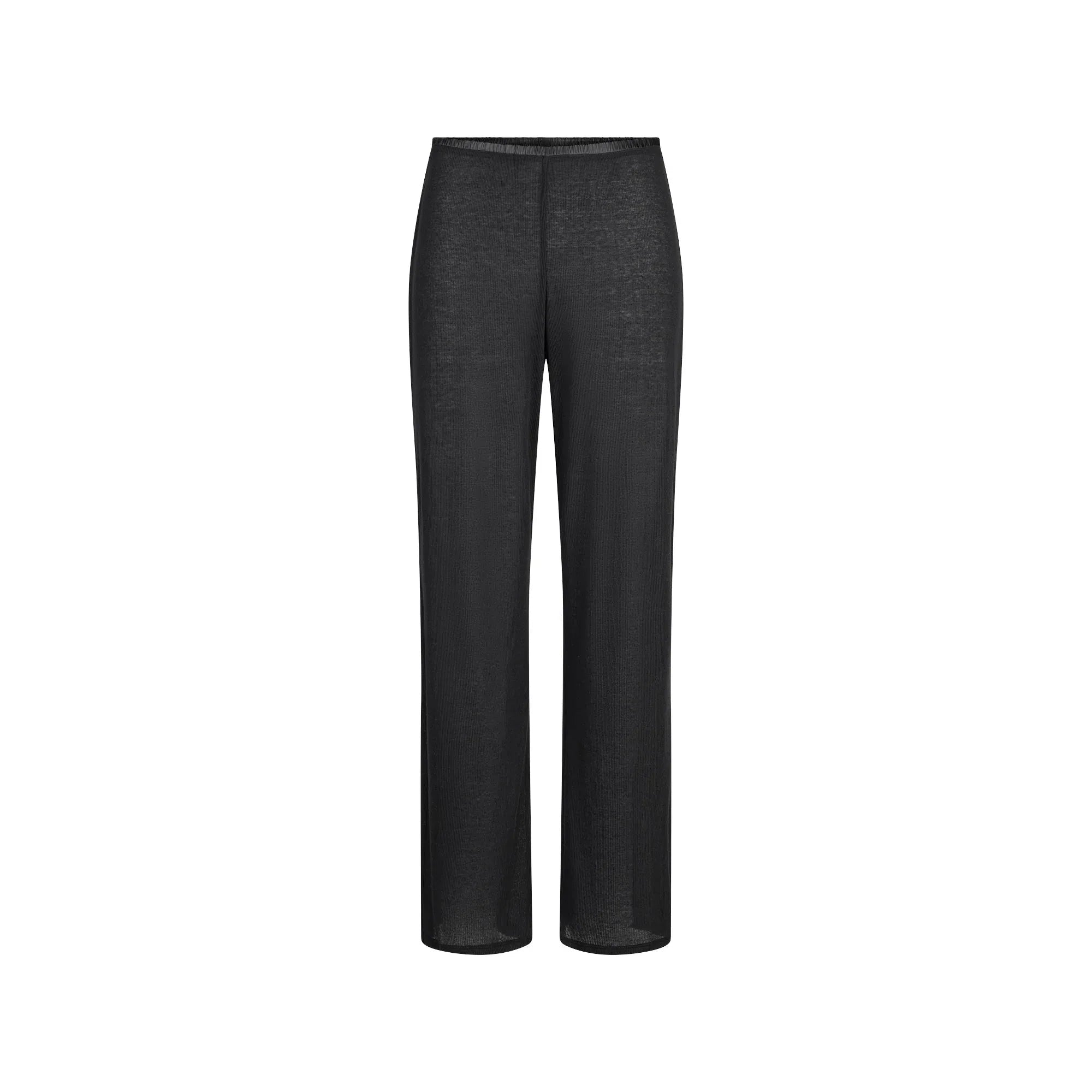 SKIMS SHEER COTTON STRAIGHT LEG PANT | SOOT - PANTOLON - My Suti