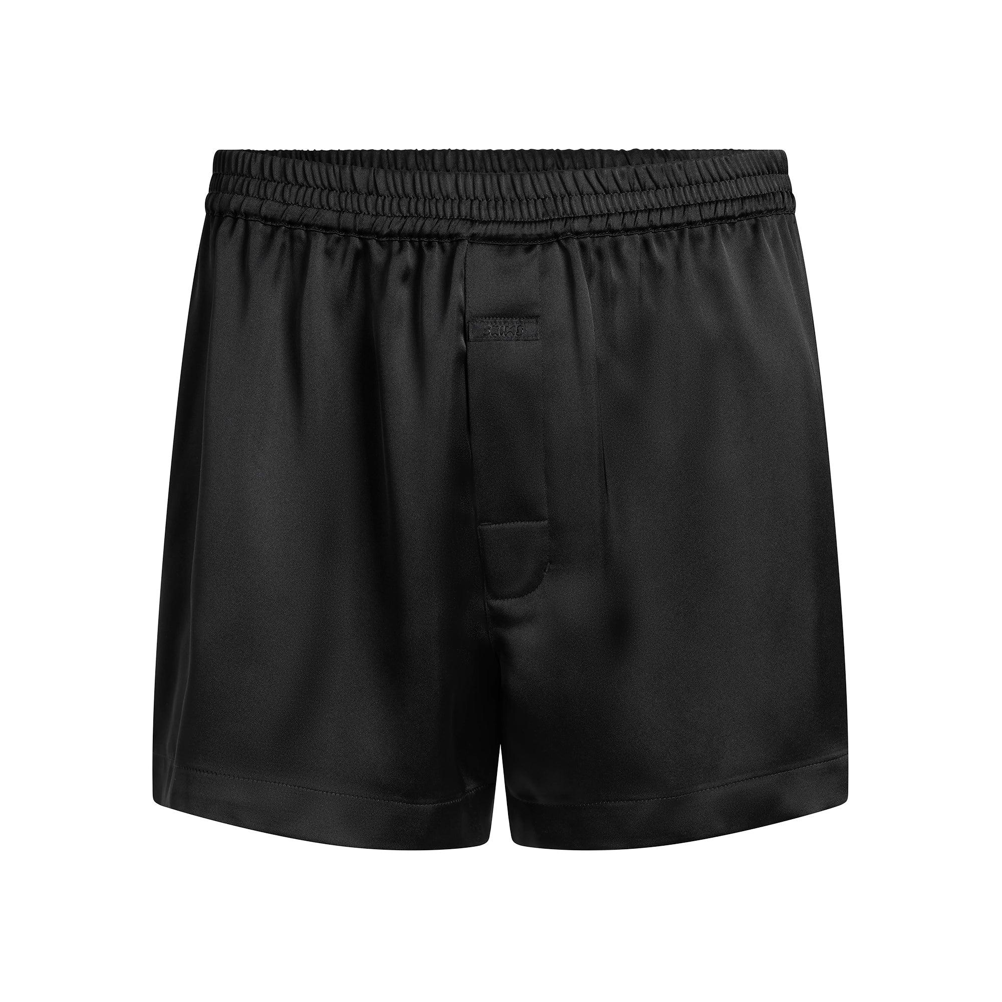 SKIMS SATEEN SLEEP MENS 3" BOXER SHORT | ONYX - KUTU ŞORT - My Suti