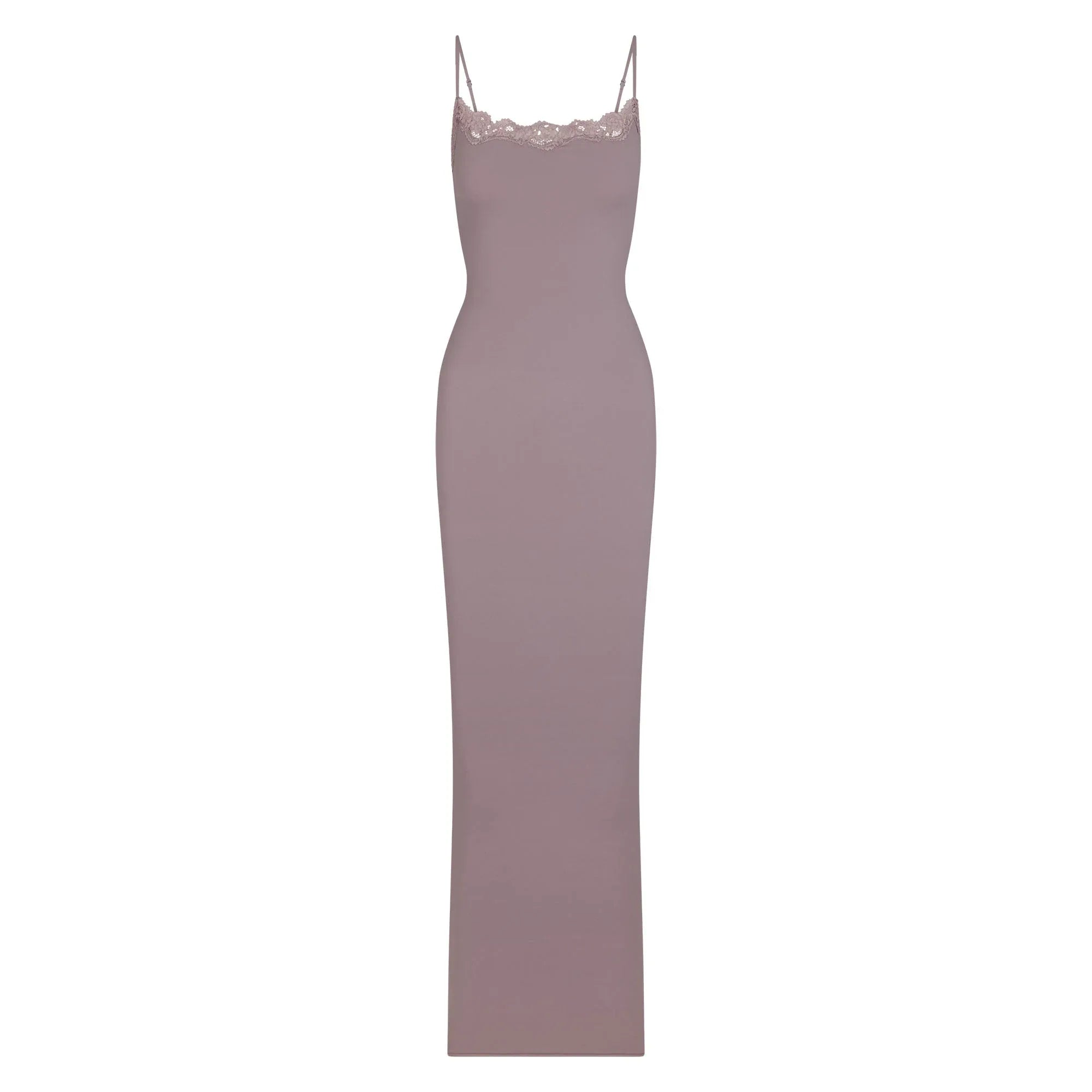 SKIMS FITS EVERYBODY LACE LONG SLIP DRESS | ZINC - ELBİSE - My Suti