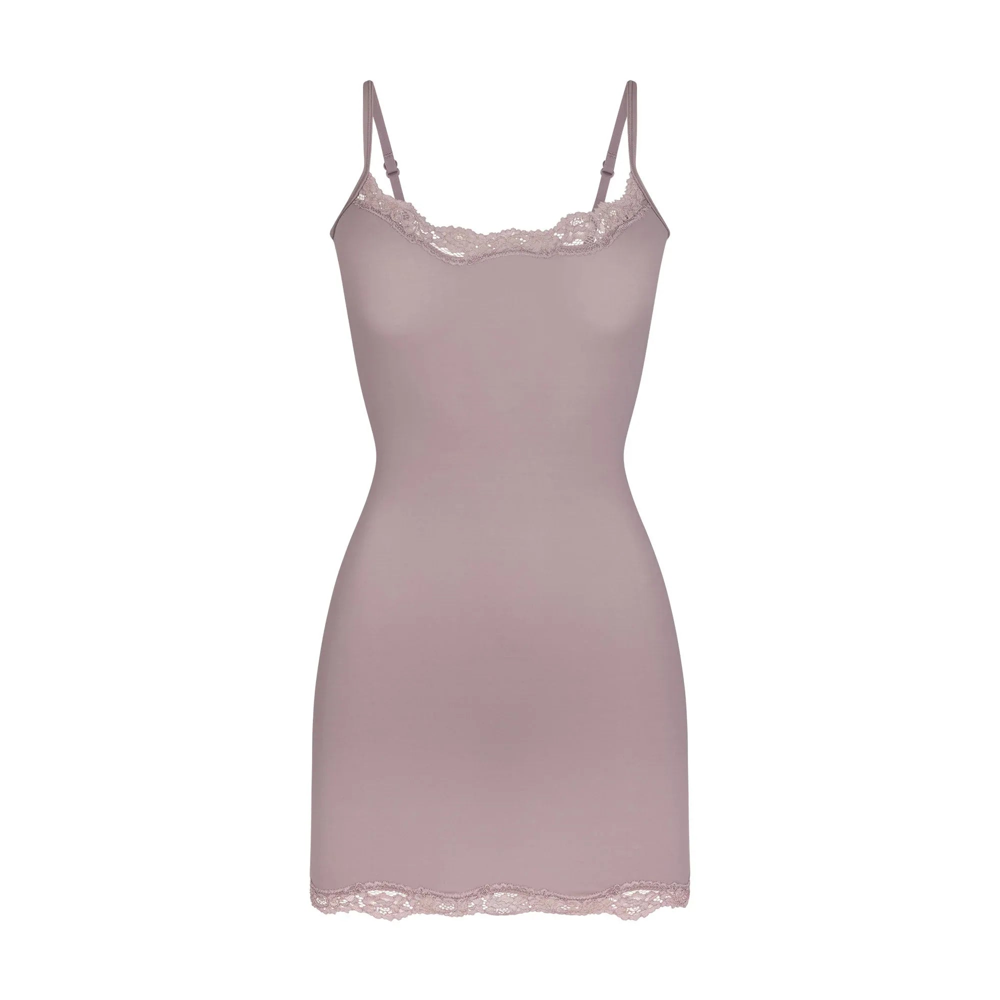 SKIMS FITS EVERYBODY LACE SLIP DRESS | ZINC - ELBİSE - My Suti