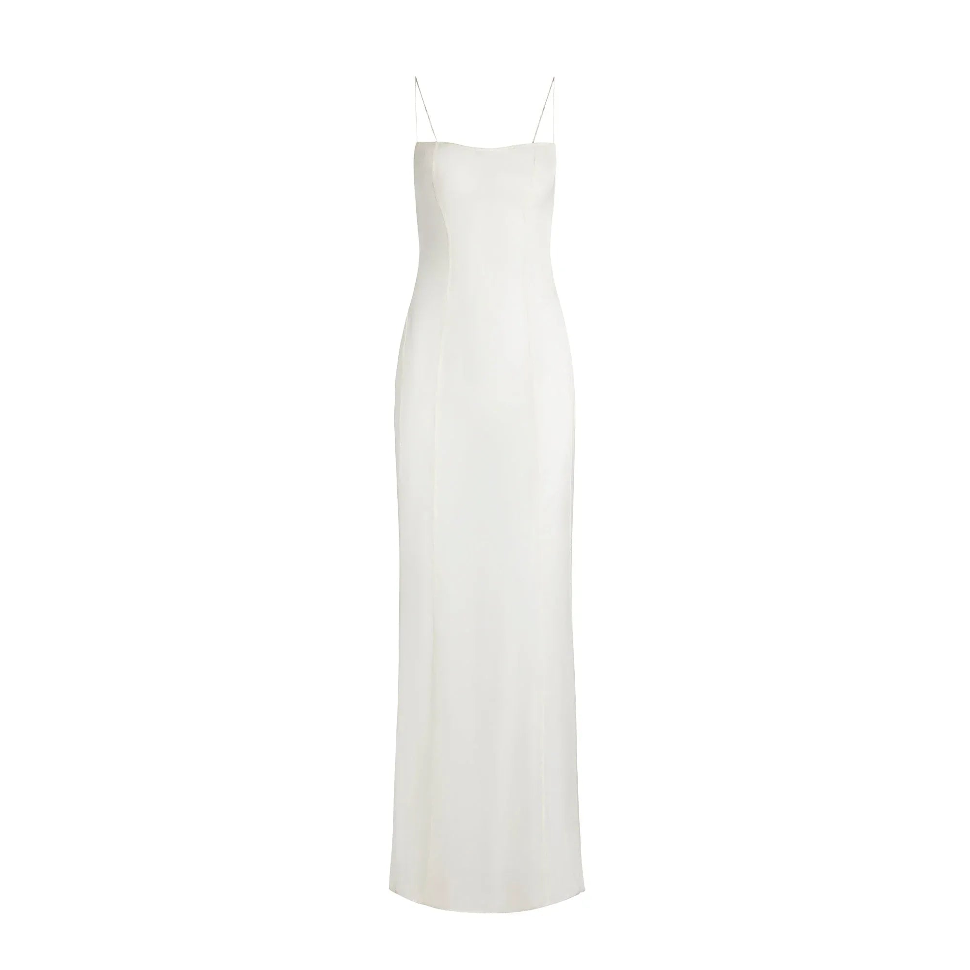 SKIMS ROMANCE LONG SLIP DRESS | IVORY - ELBİSE - My Suti