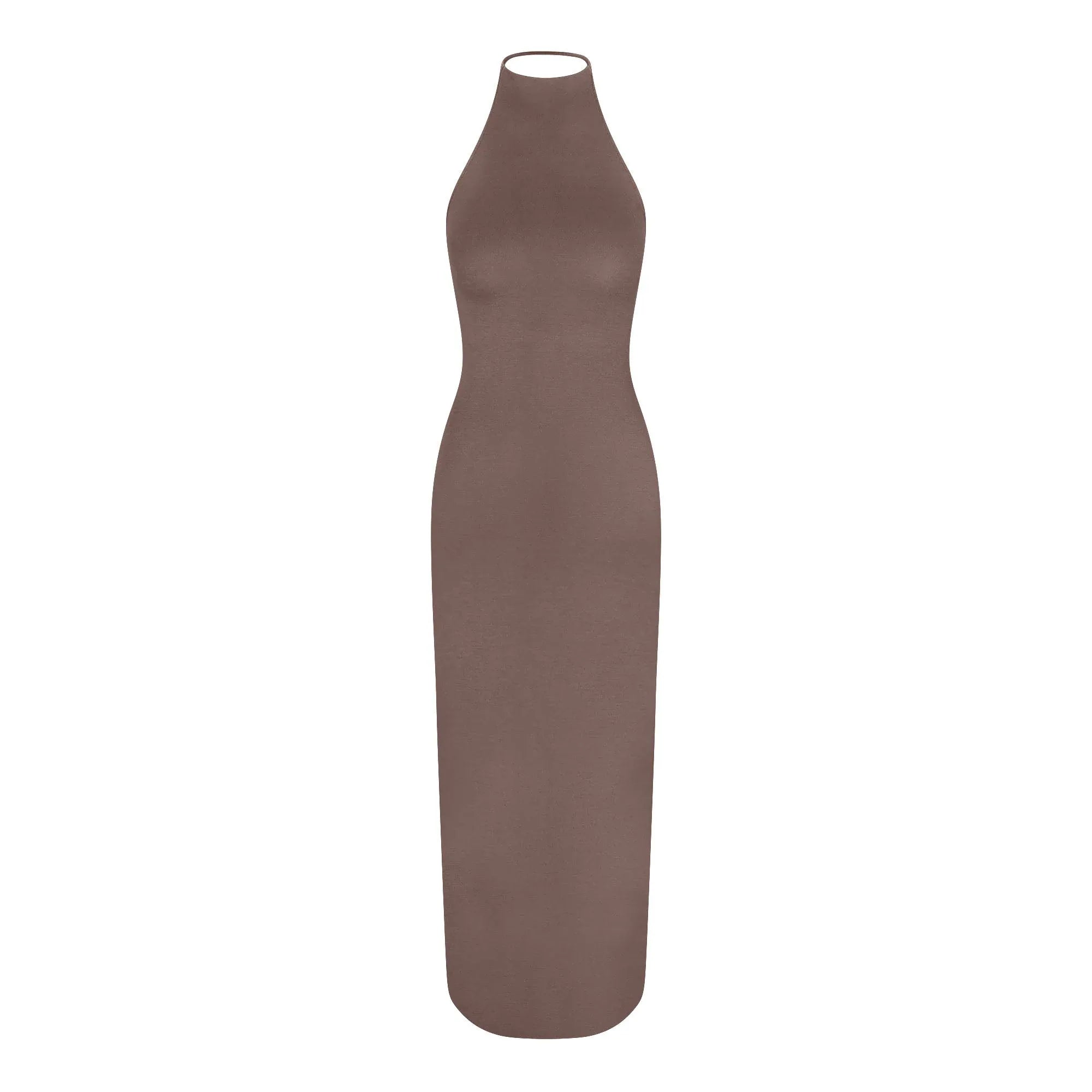 SKIMS CLOUD HALTER LONG DRESS | AMETHYST - ELBİSE - My Suti