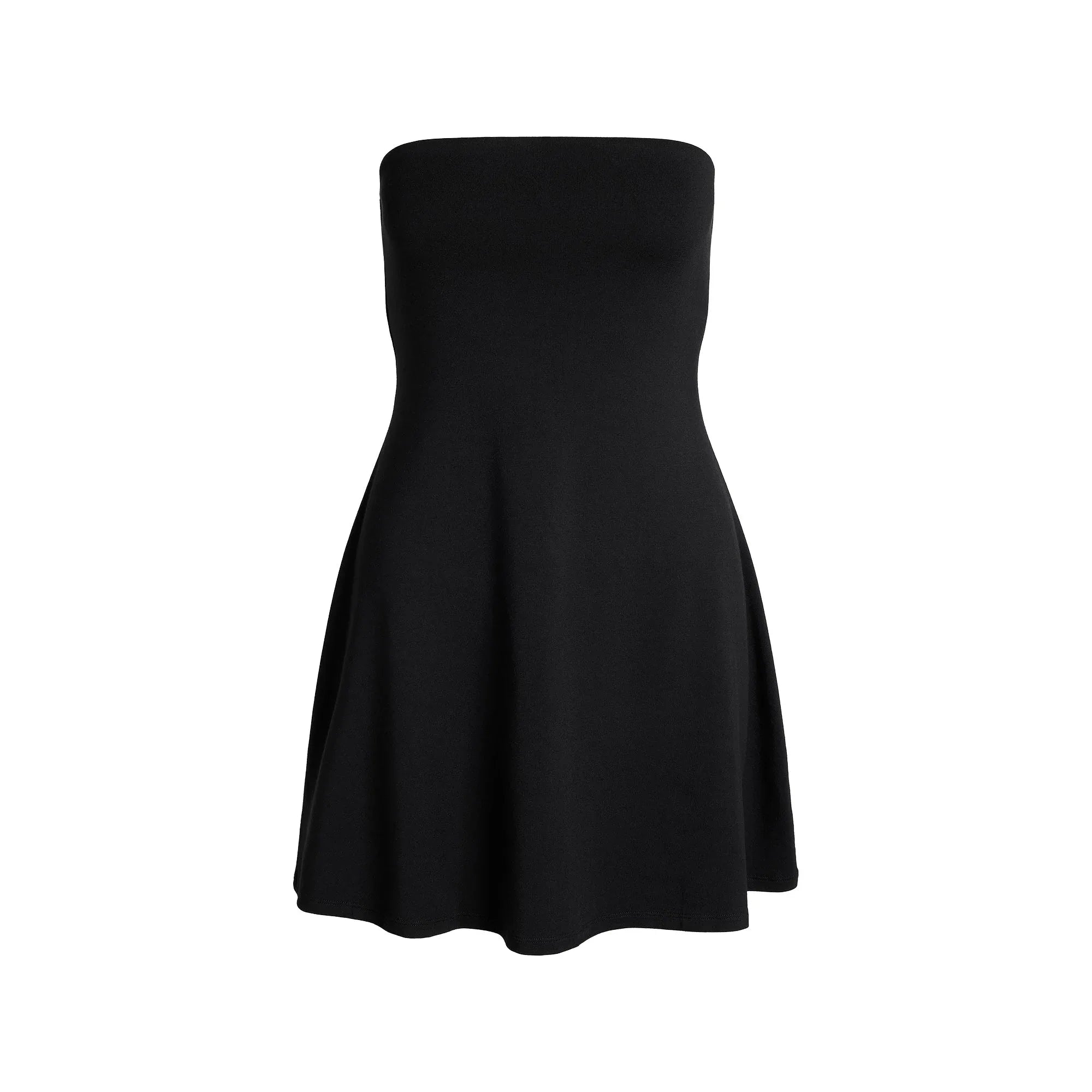 SKIMS SMOOTH LAYERS STRAPLESS MINI DRESS | OBSIDIAN - ELBİSE - My Suti