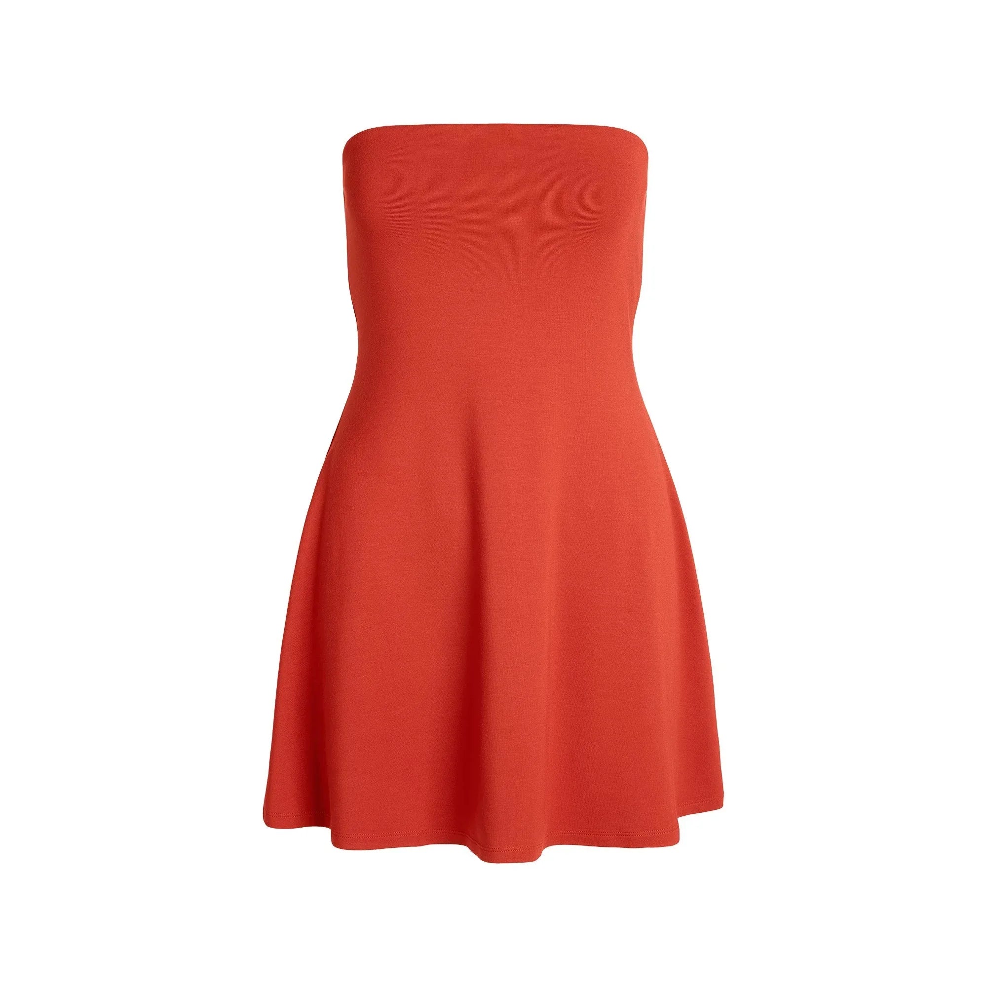 SKIMS SMOOTH LAYERS STRAPLESS MINI DRESS | TERRA - ELBİSE - My Suti