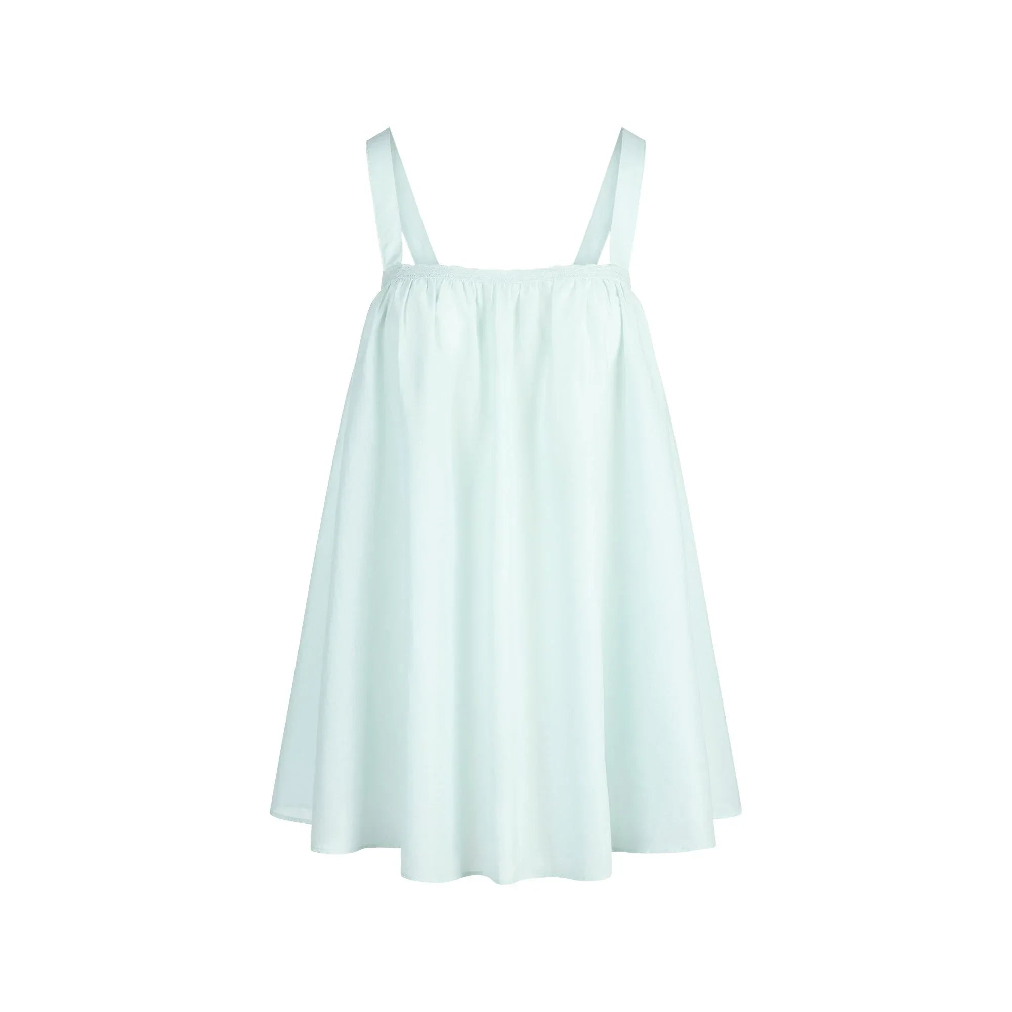 SKIMS COTTON VOILE MINI DRESS | FROST - ELBİSE - My Suti