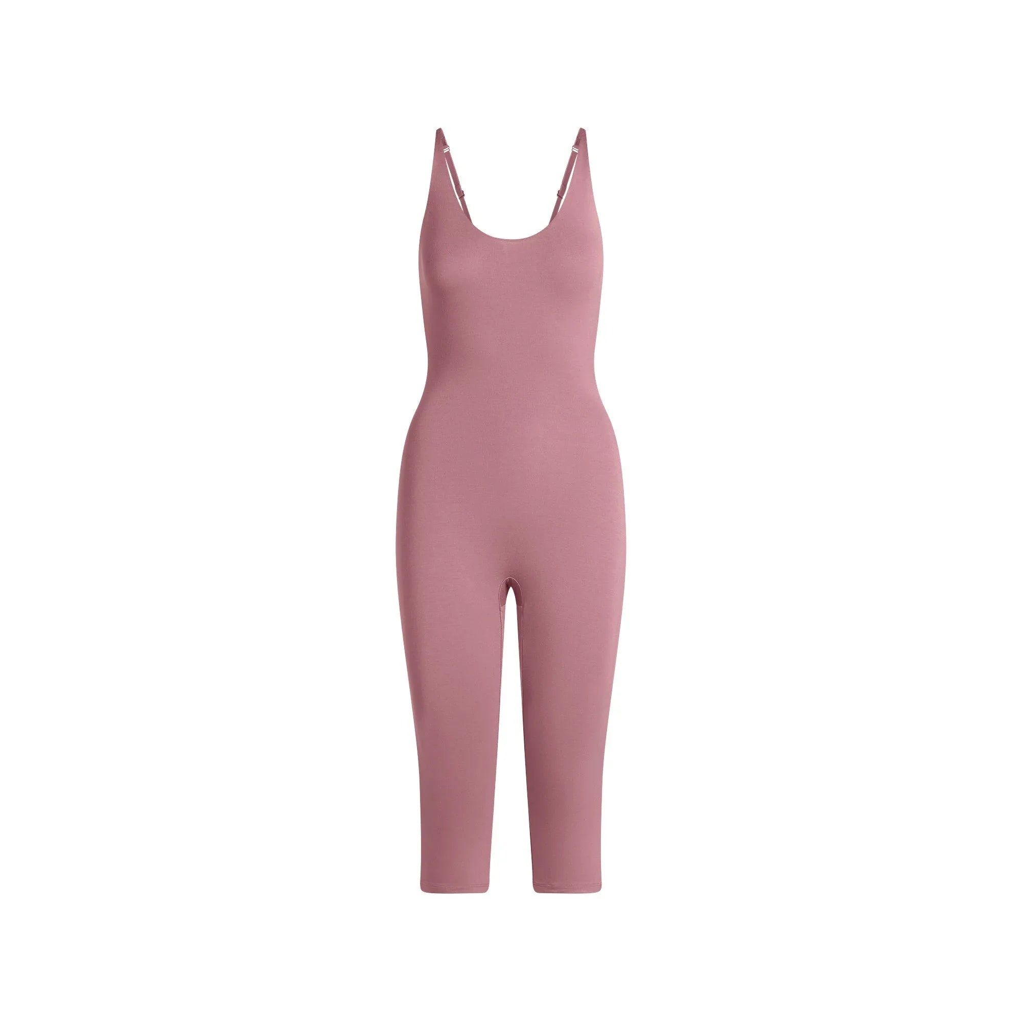 SKIMS SMOOTH LAYERS CAPRI CATSUIT | REDWOOD - KAT KOMBİNİ - My Suti