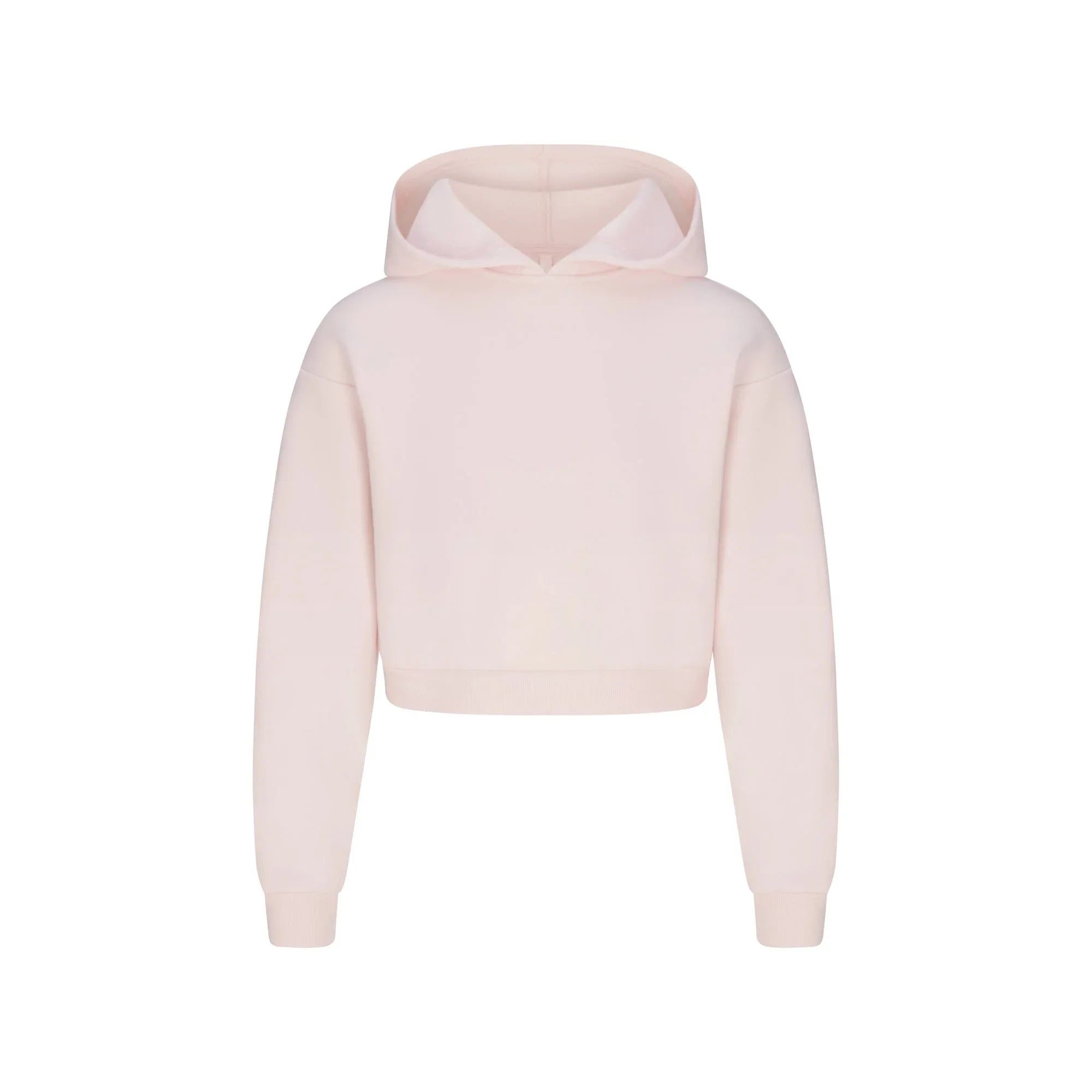 SKIMS COTTON FLEECE SHRUNKEN HOODIE | BARELY PINK - KAPŞONLU ÜST - My Suti