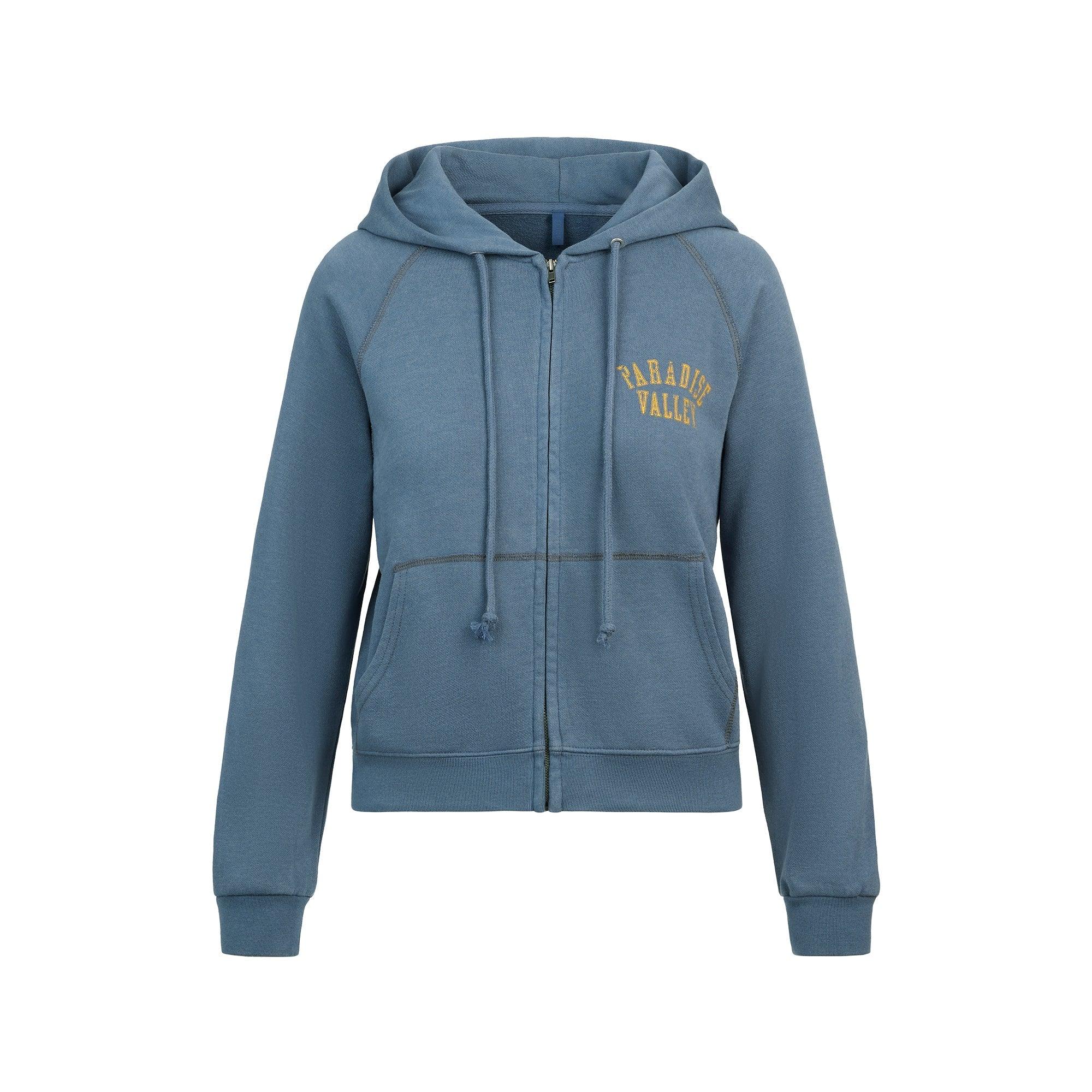 SKIMS LIGHTWEIGHT FLEECE ZIP UP HOODIE | HARBOR - KAPŞONLU ÜST - My Suti