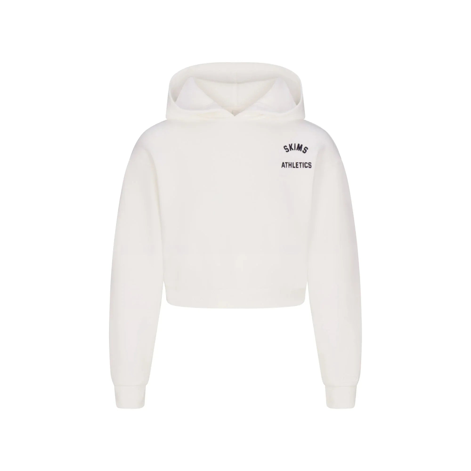 SKIMS COTTON FLEECE SHRUNKEN HOODIE | MARBLE GRAPHIC - KAPŞONLU SWEATSHIRT - My Suti
