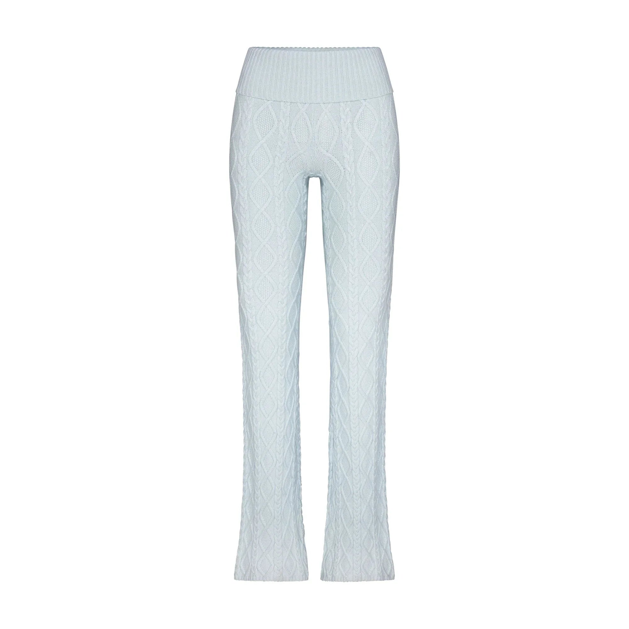 SKIMS SWEATER KNIT FOLDOVER PANT | CLOUD - TAYT - My Suti