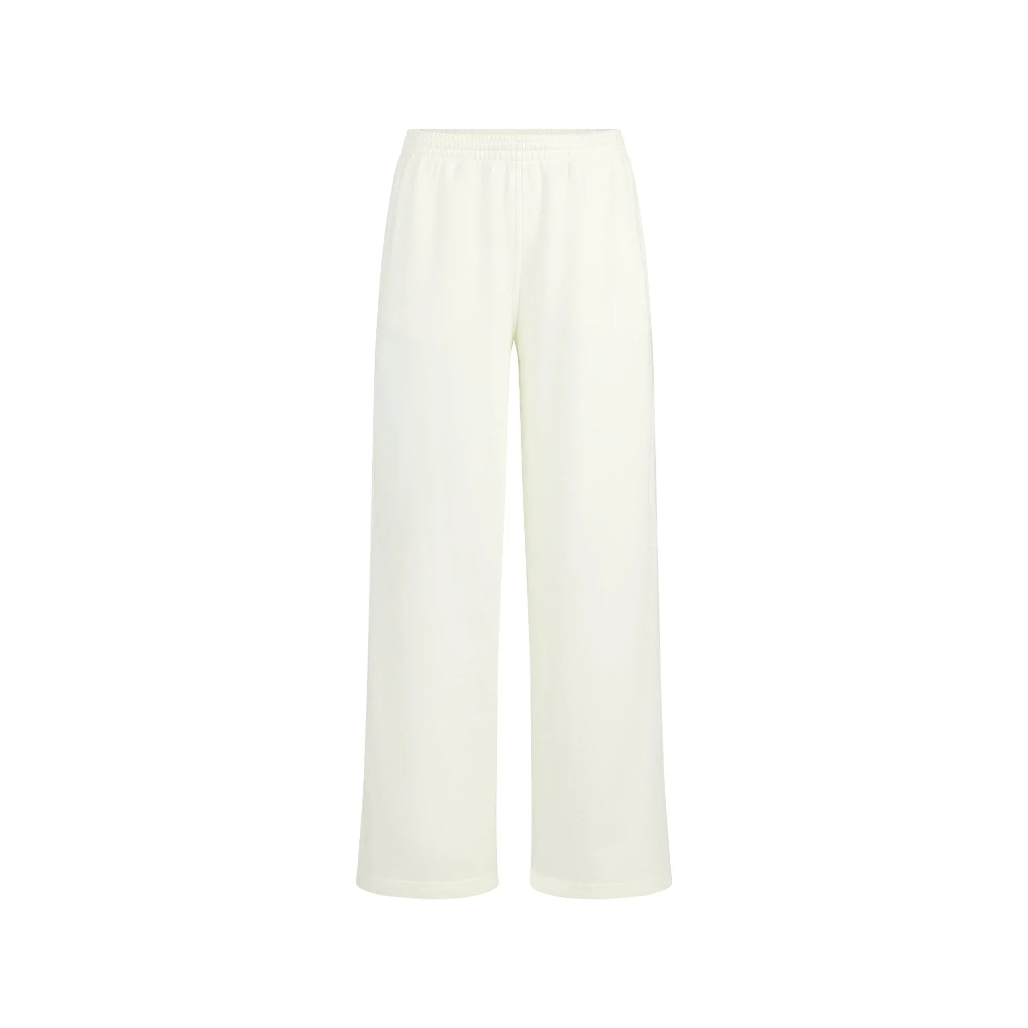 SKIMS LIGHTWEIGHT FLEECE STRAIGHT LEG PANT | MARBLE - PANTOLON - My Suti
