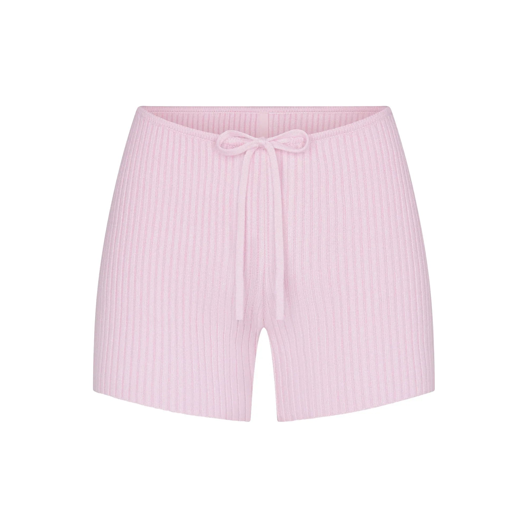 SKIMS SWEATER KNIT SHORT | BABY PINK - KISALTI - My Suti